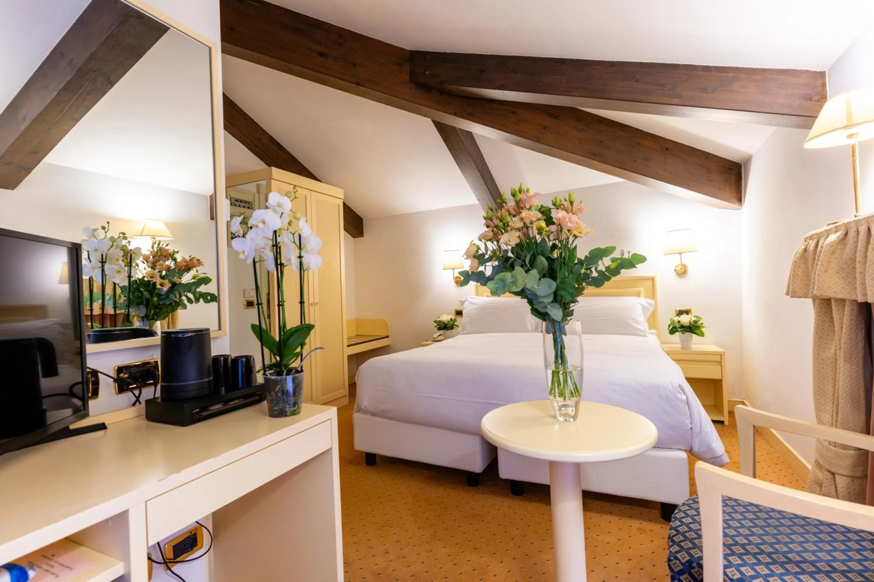 Bedroom, Bed in Hotel Giudecca Venezia