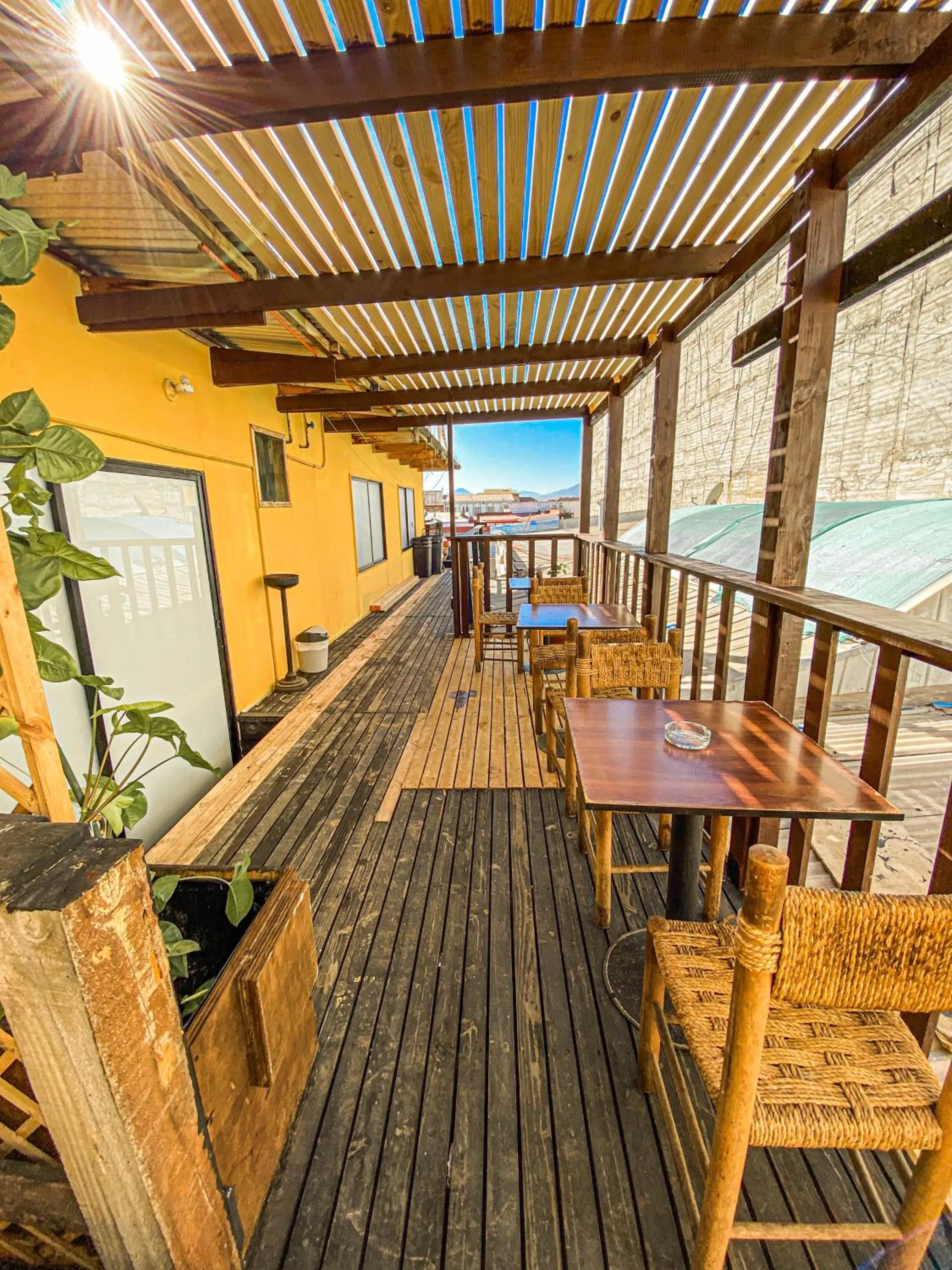 Balcony/Terrace in Hotel Londres La Serena