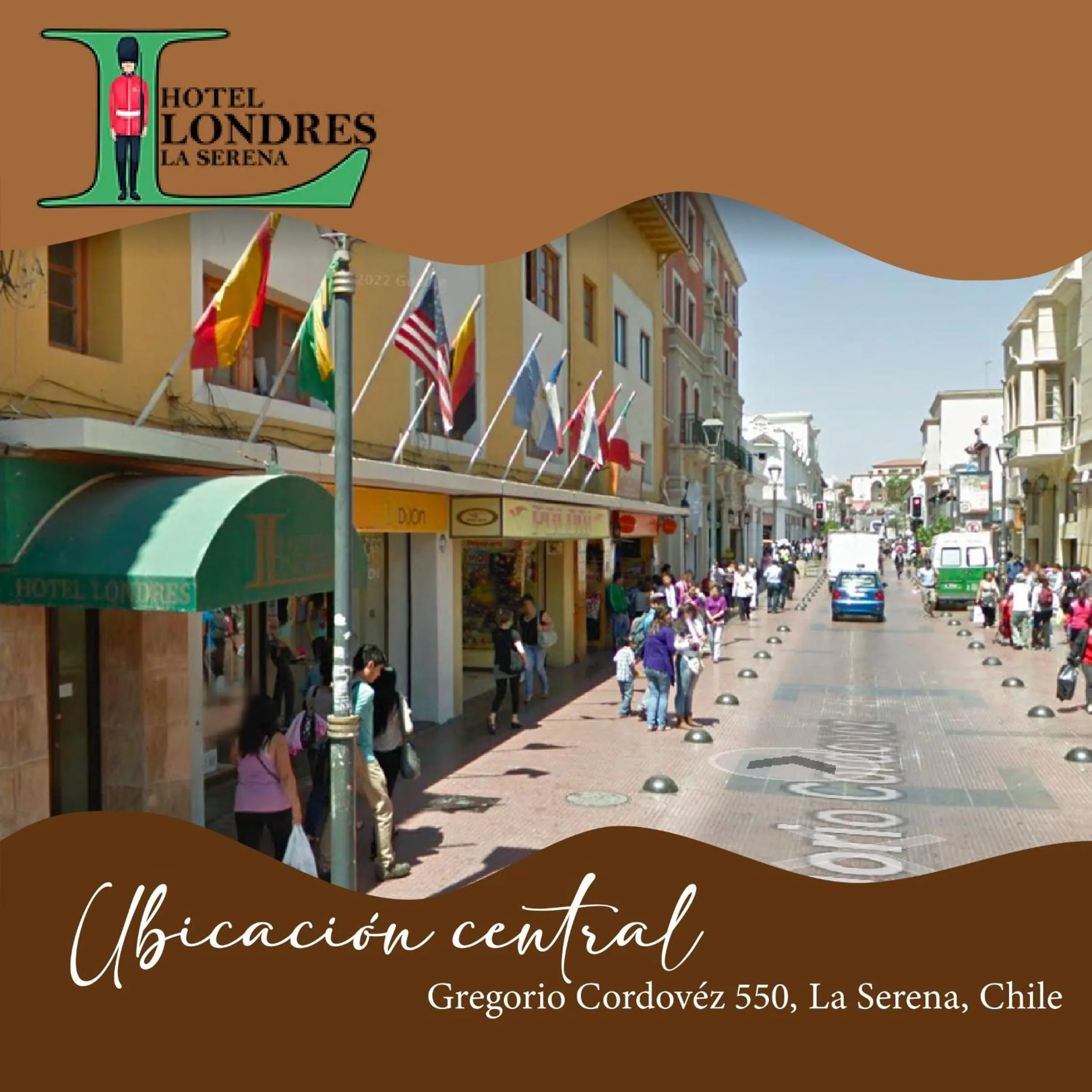 Property logo or sign in Hotel Londres La Serena