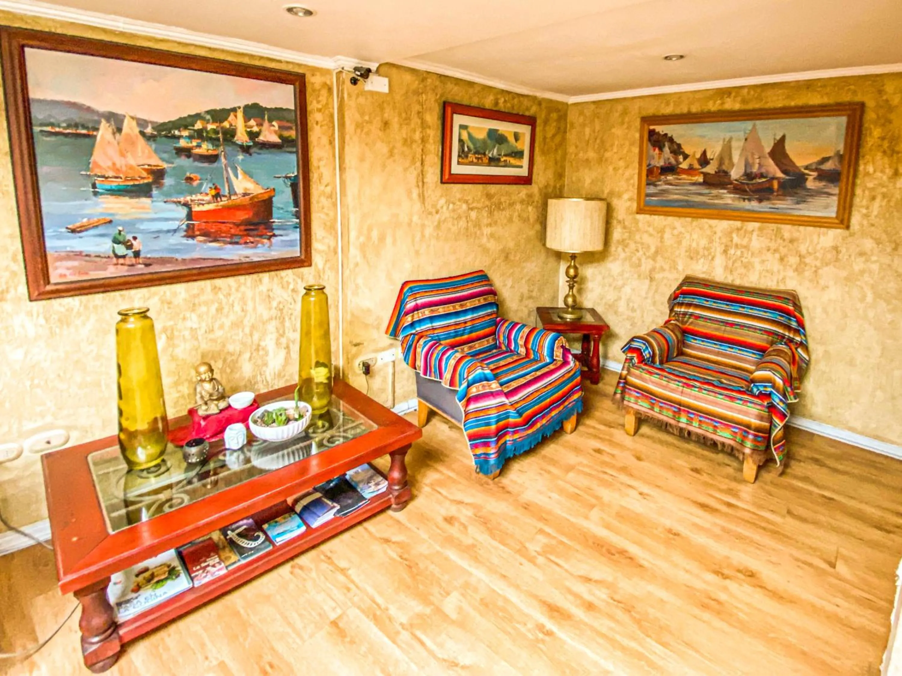 Living room in Hotel Londres La Serena