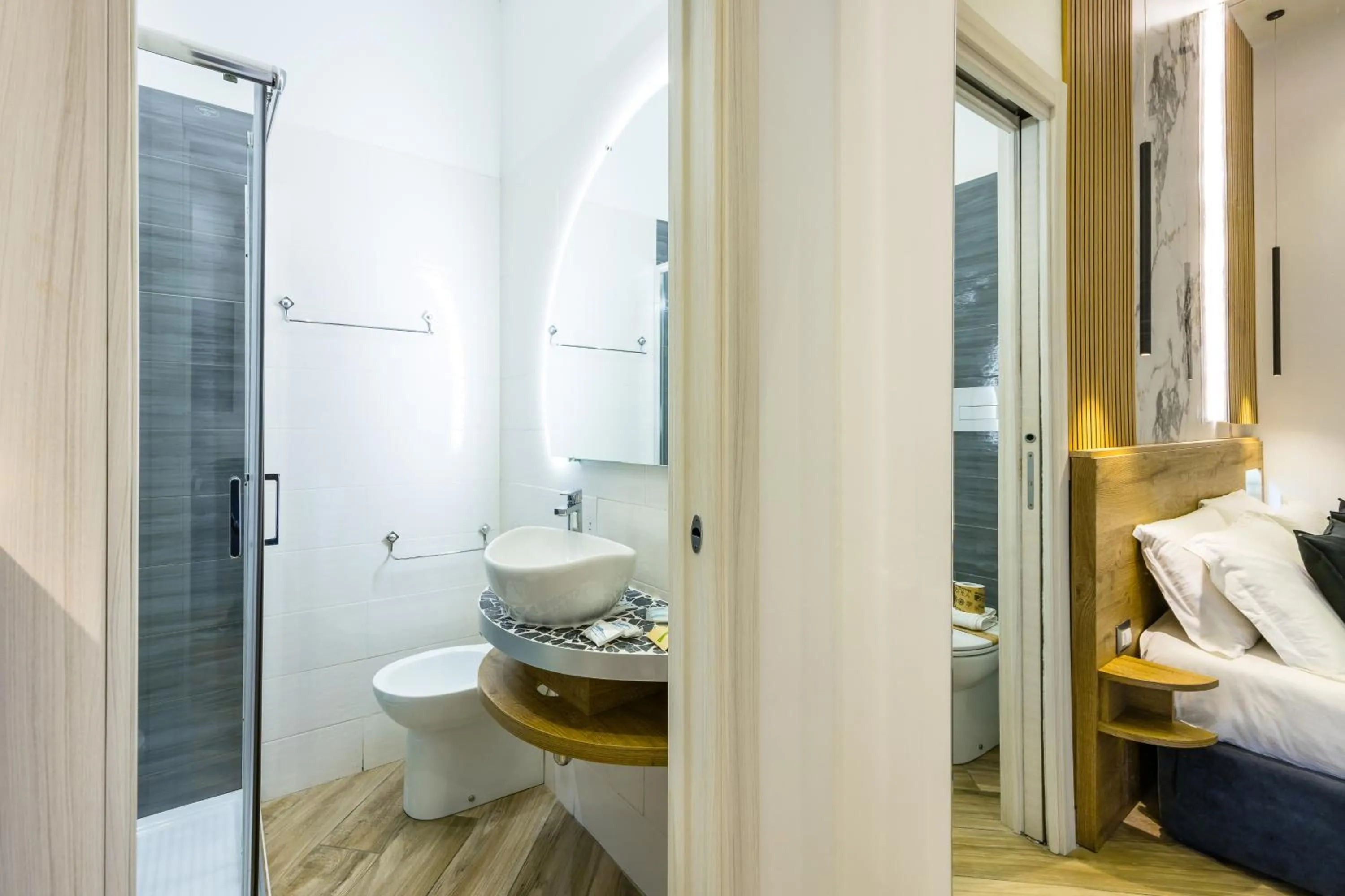 Bed in Hotel Bella Napoli