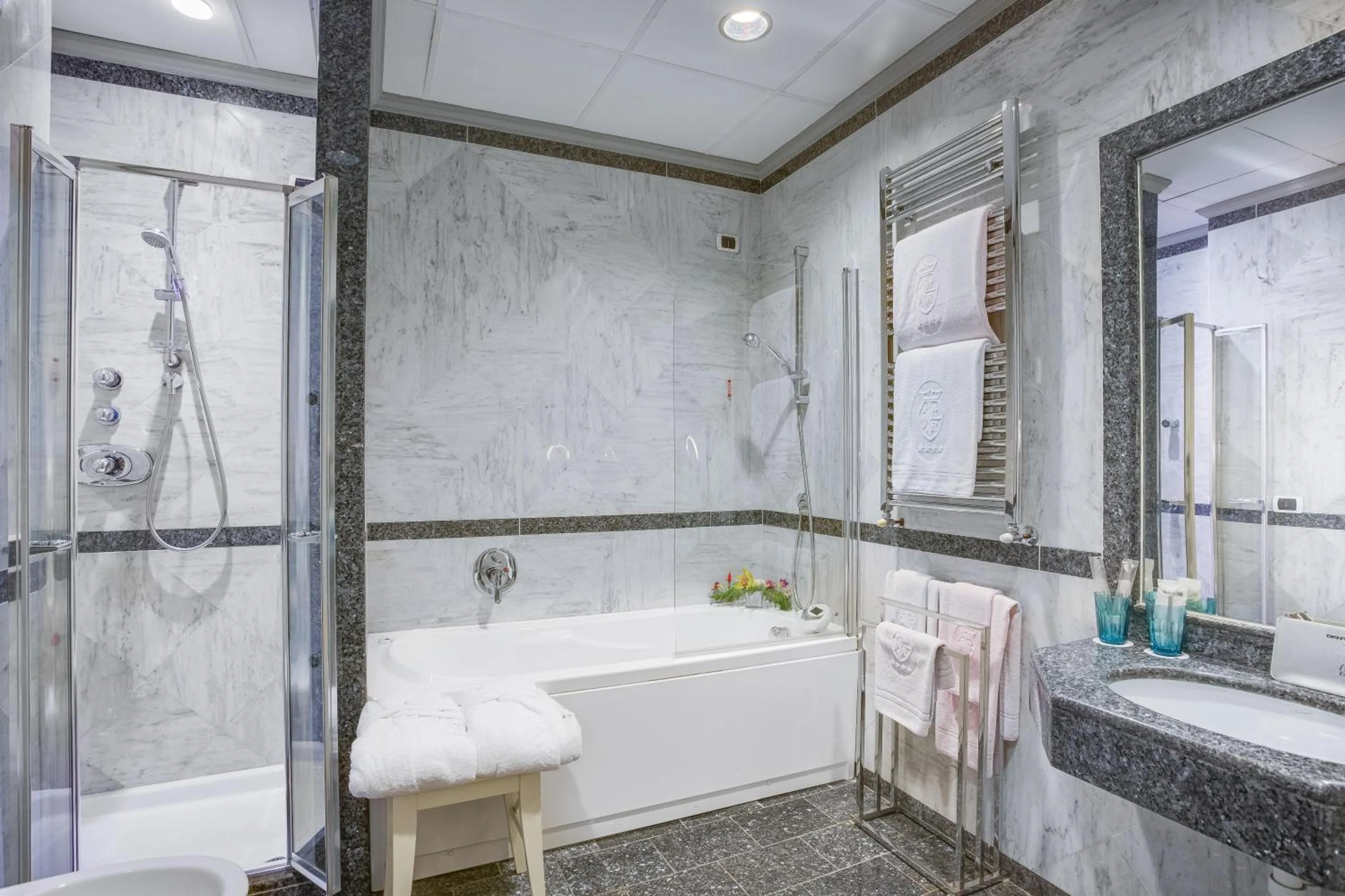 Shower in Rivoli Boutique Hotel