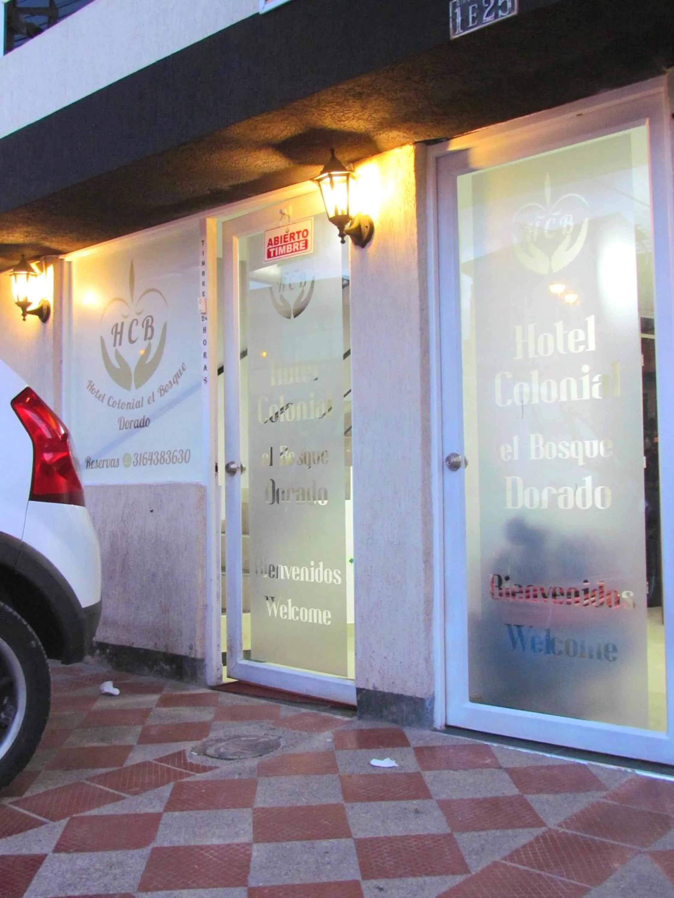 Lobby or reception in Hotel Colonial El Bosque Dorado