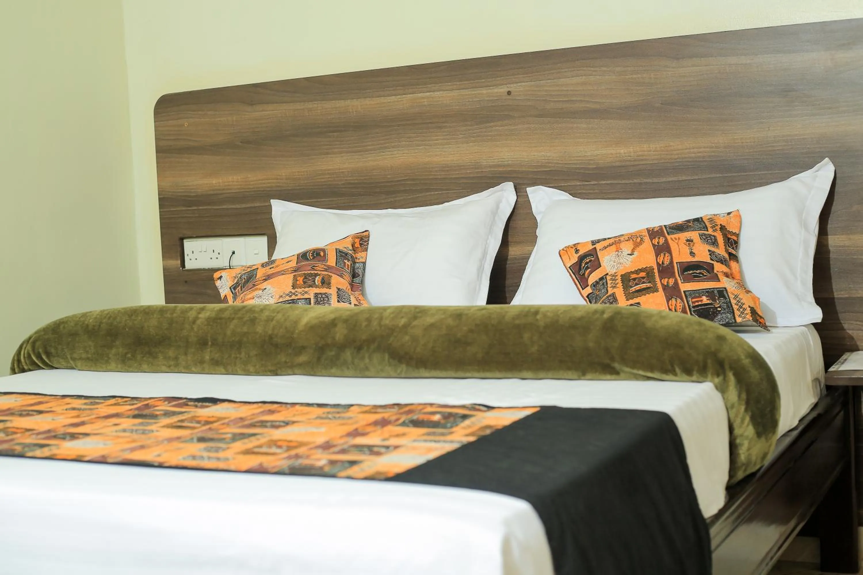 Bed in Triple Tee Gardens & Accomodation