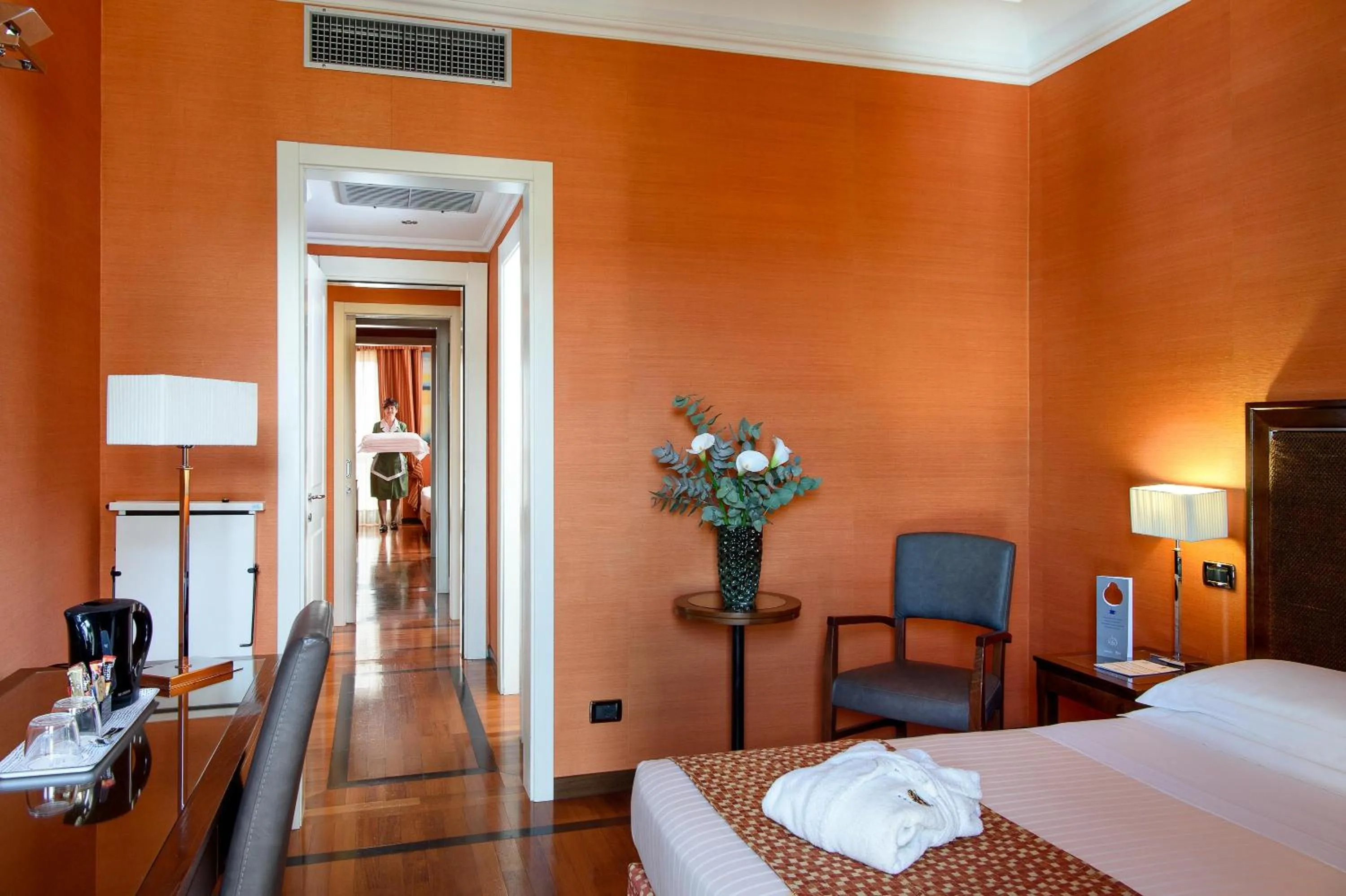 Photo of the whole room, Bed in Grand Hotel Adriatico