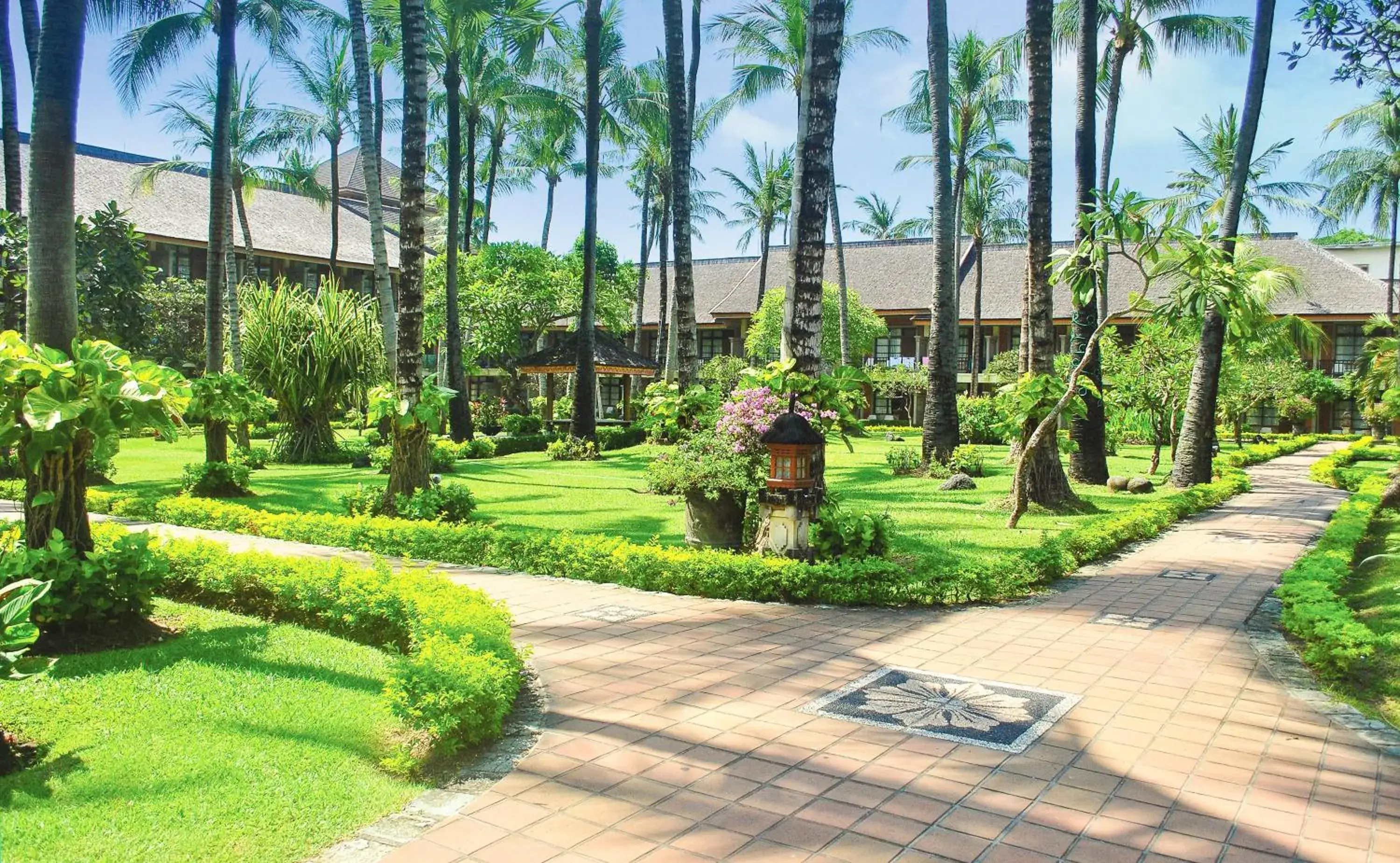 Garden in Club Bali Family Suites @ Legian Beach