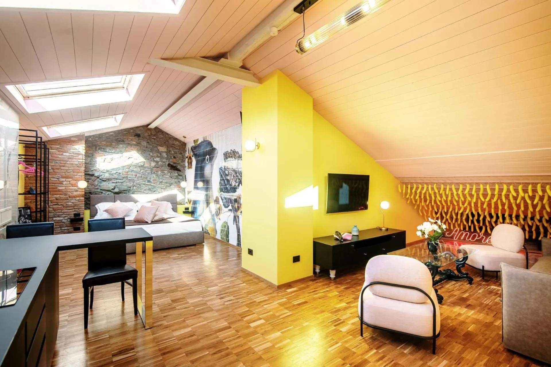 Kitchen or kitchenette in Vitrum - Como Luxury Suites