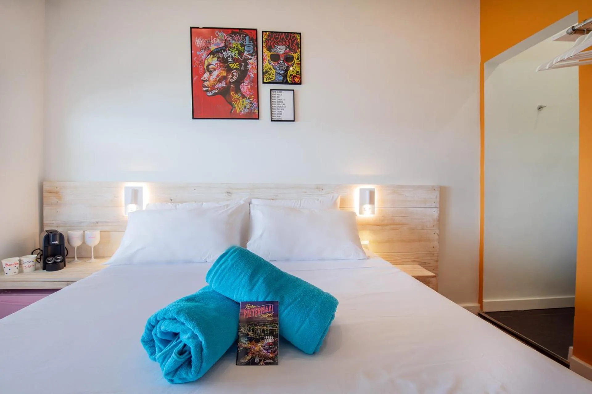 Bed in Wynwood Boutique Hotel