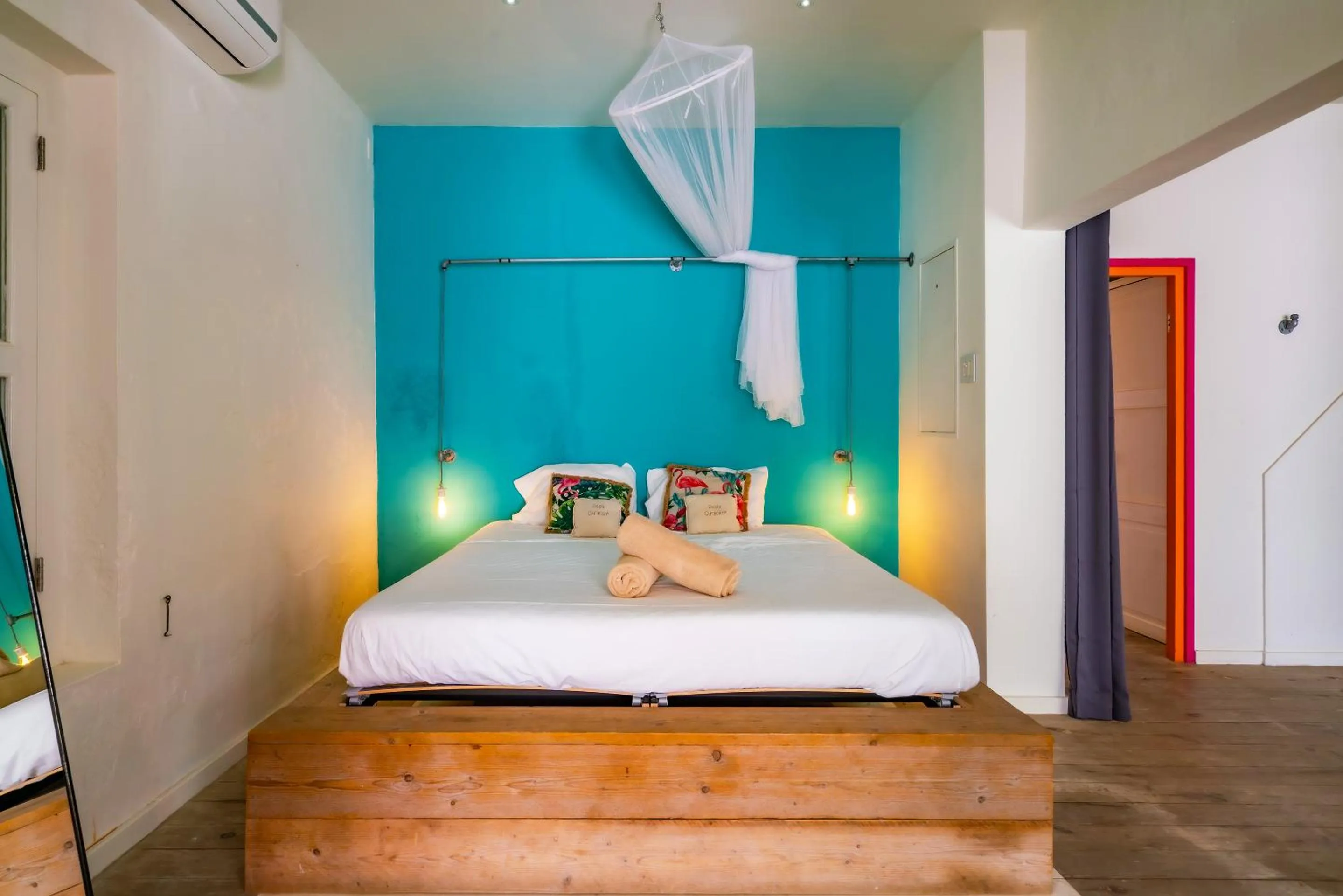 Bed in Wynwood Boutique Hotel