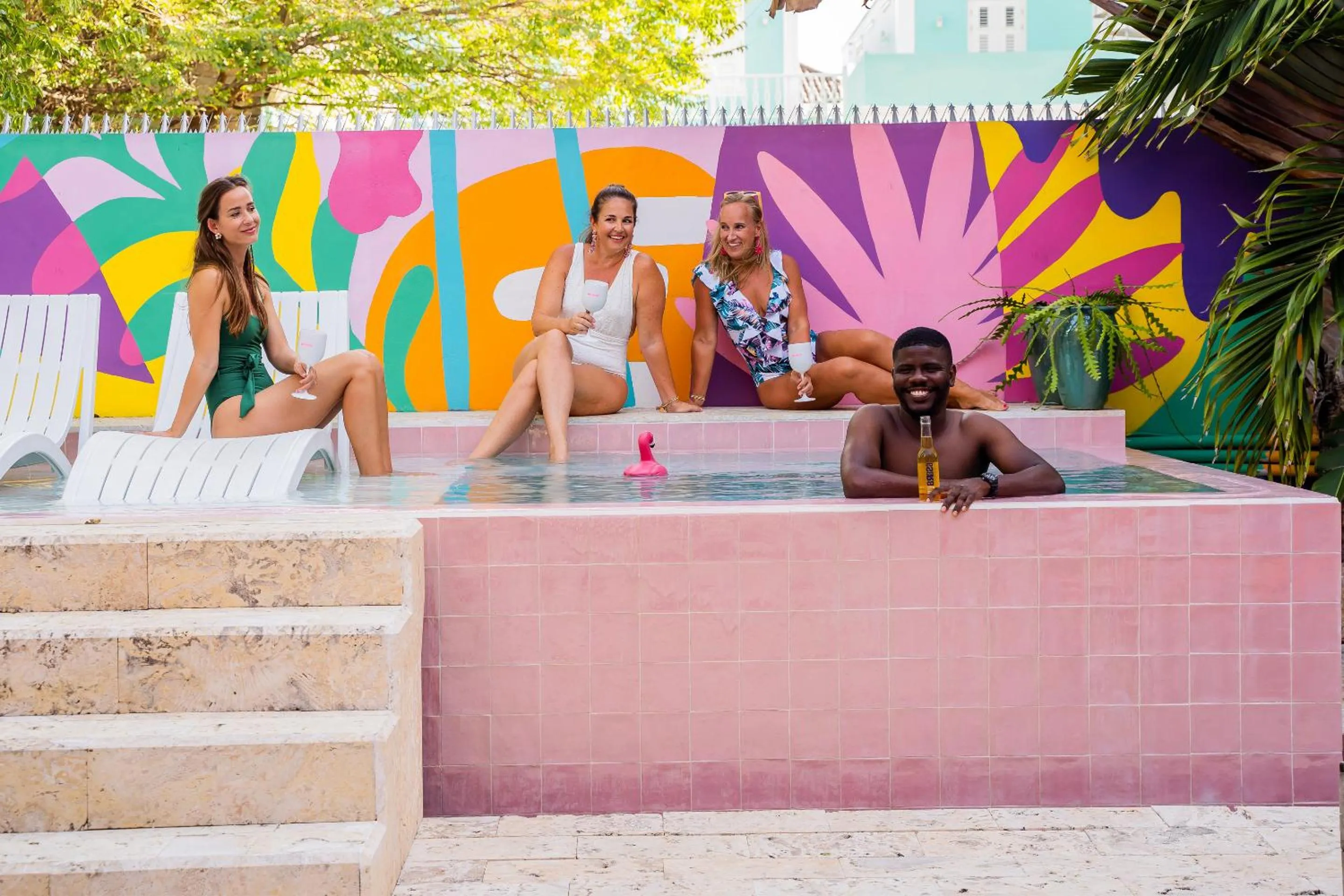 Swimming pool in Wynwood Boutique Hotel