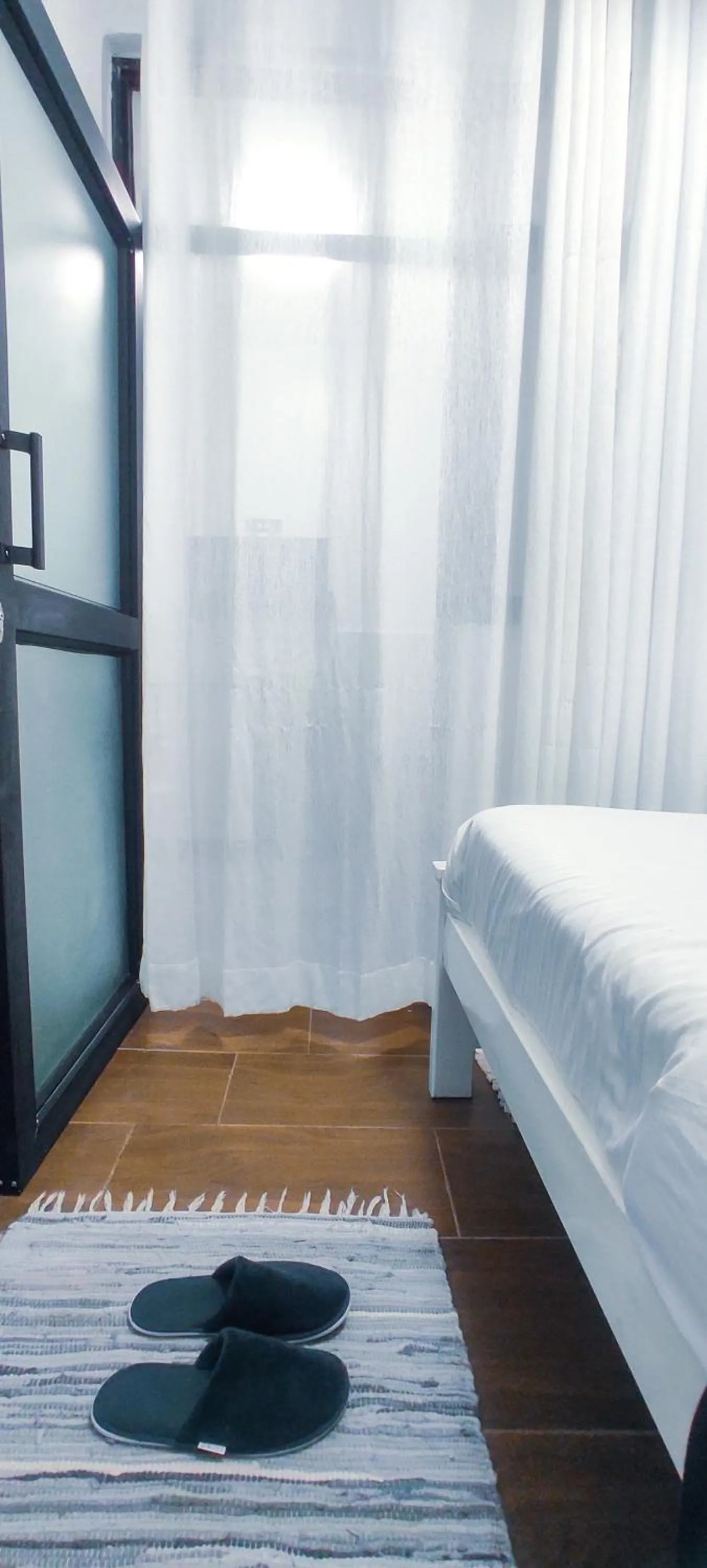 Bed in Dukes Suites