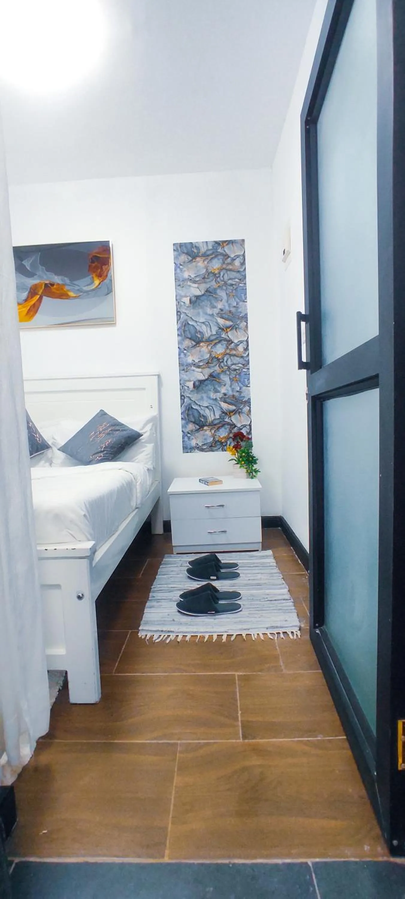 Bed in Dukes Suites