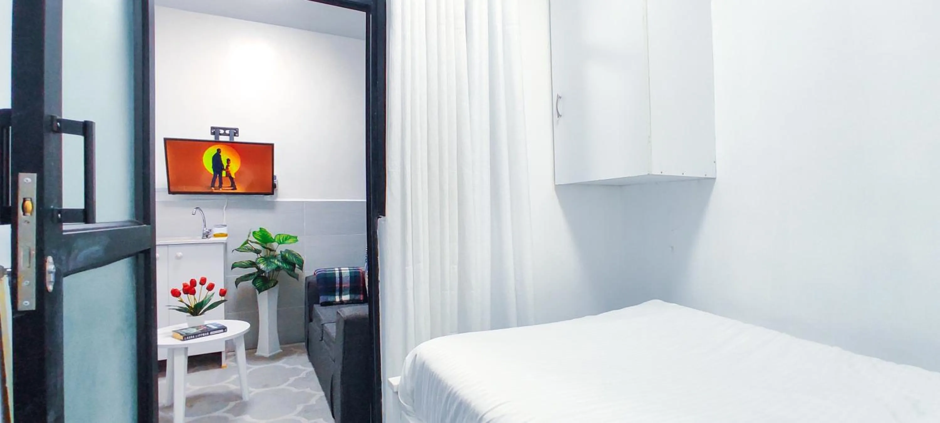 Bed in Dukes Suites