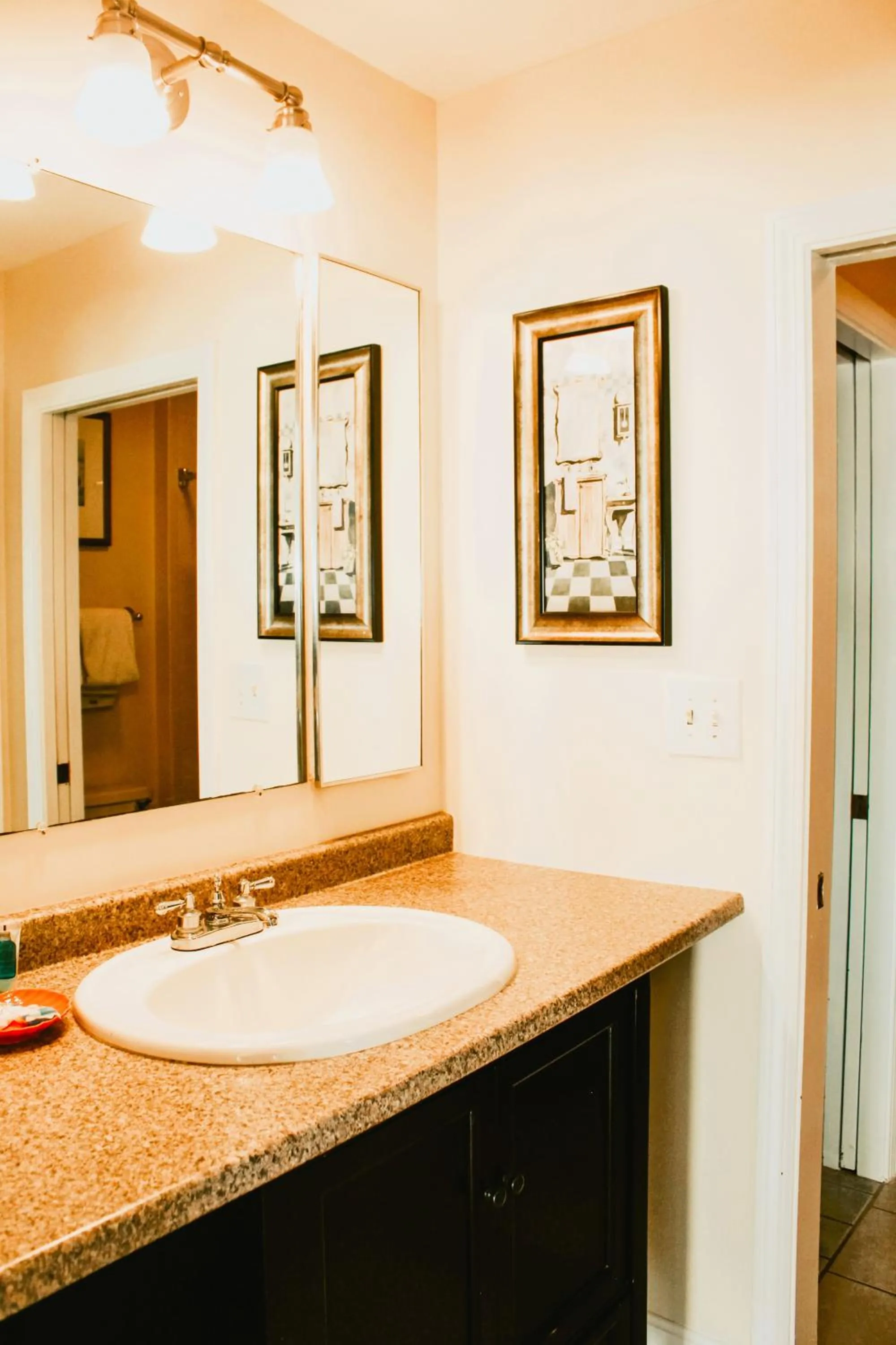 Bathroom in Seashell Motel