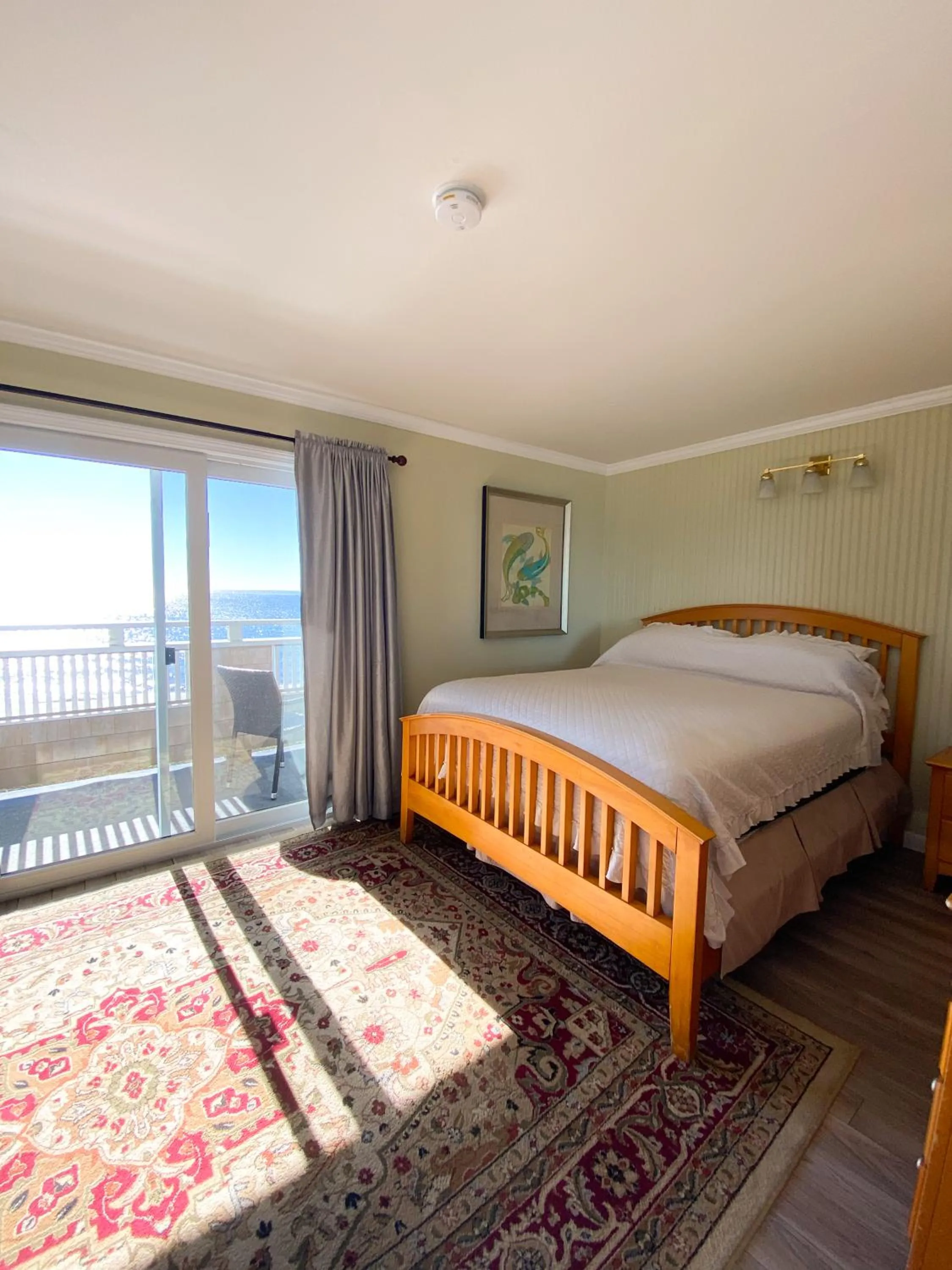 Bed in Seashell Motel