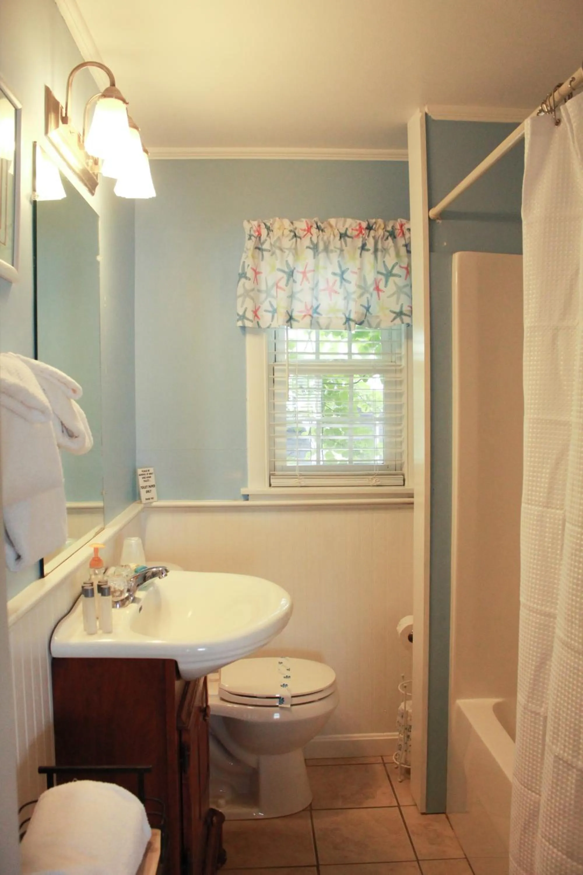 Shower in Seashell Motel