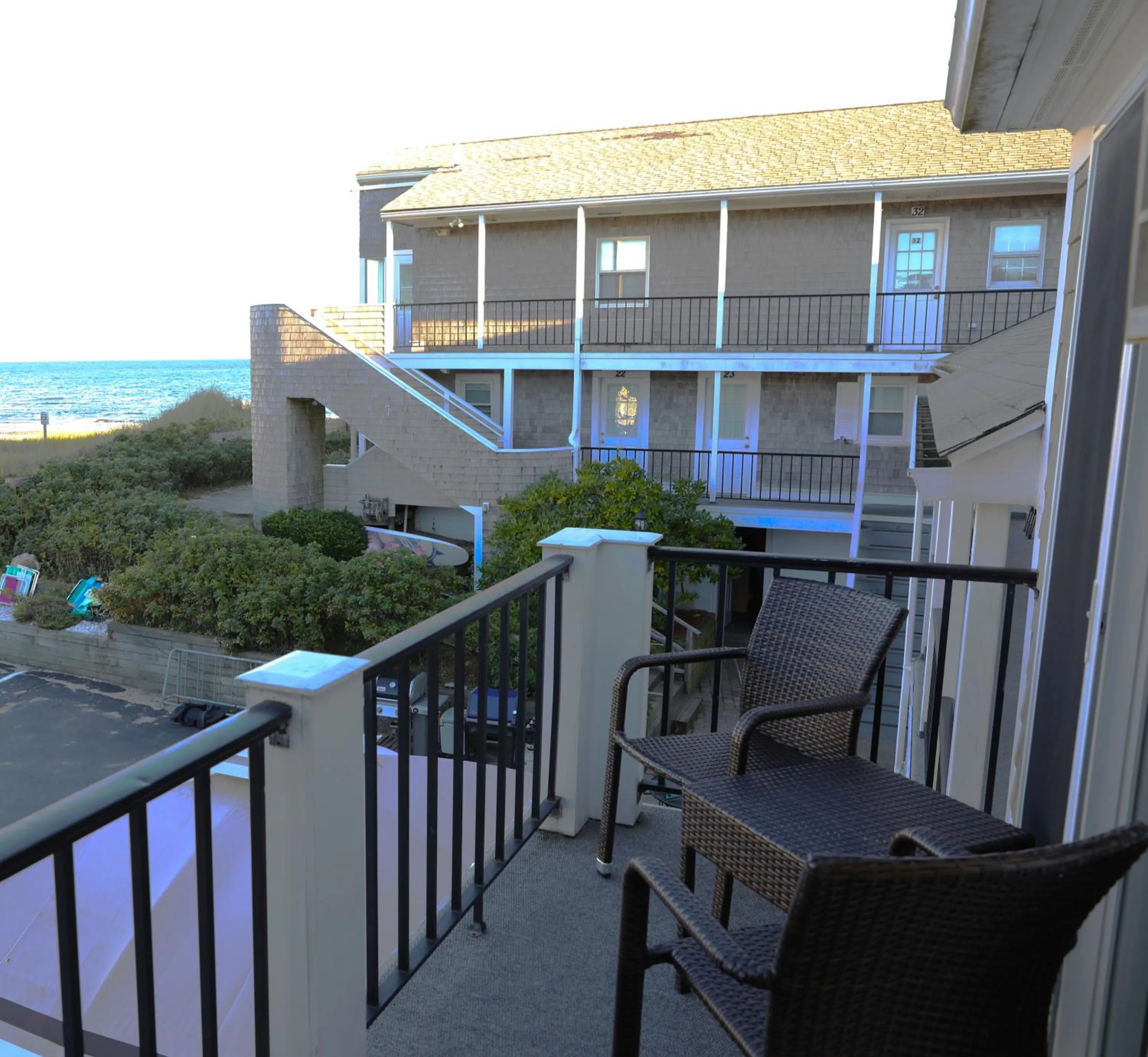 Balcony/Terrace in Seashell Motel