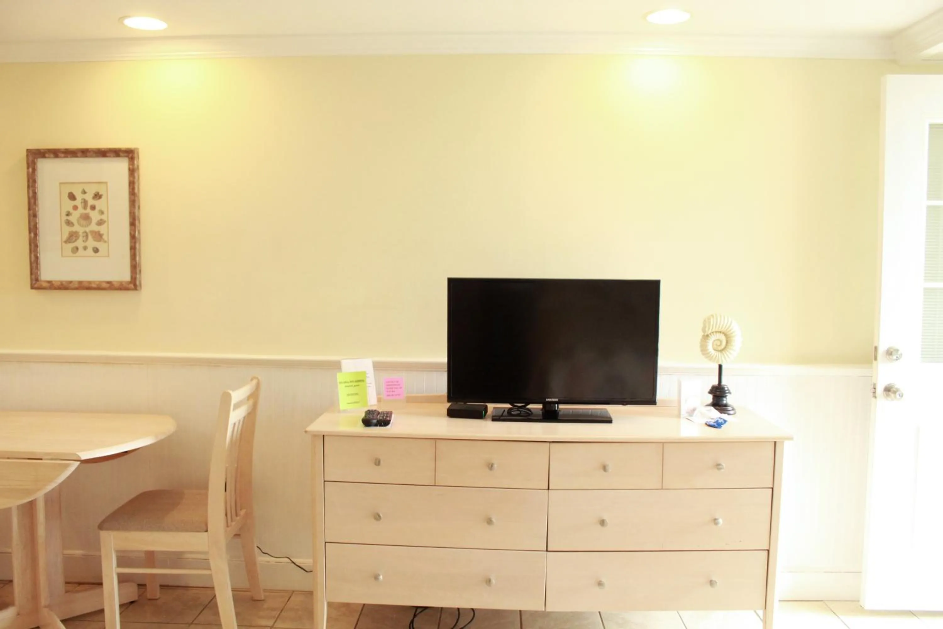 TV and multimedia in Seashell Motel