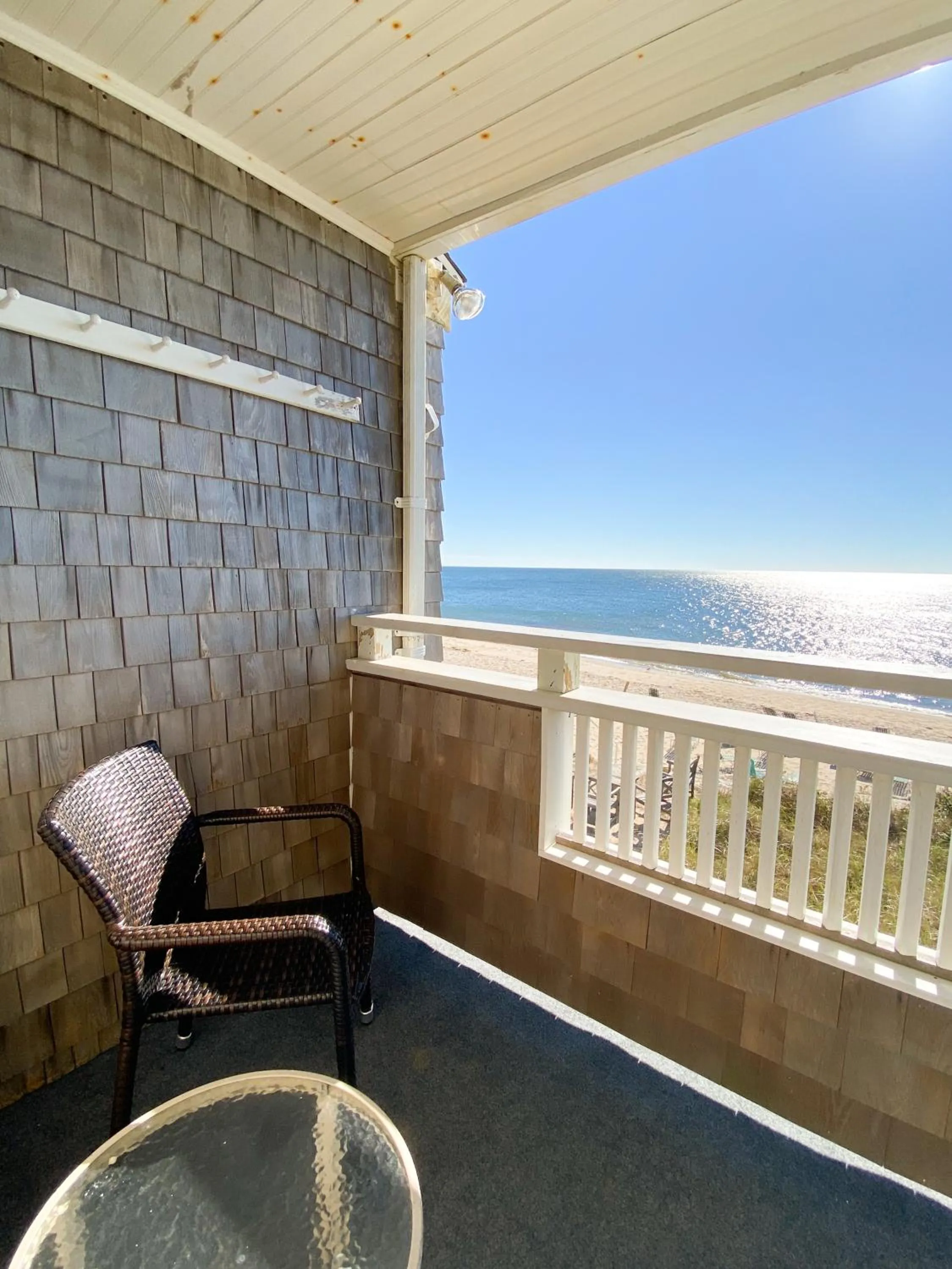 Balcony/Terrace in Seashell Motel