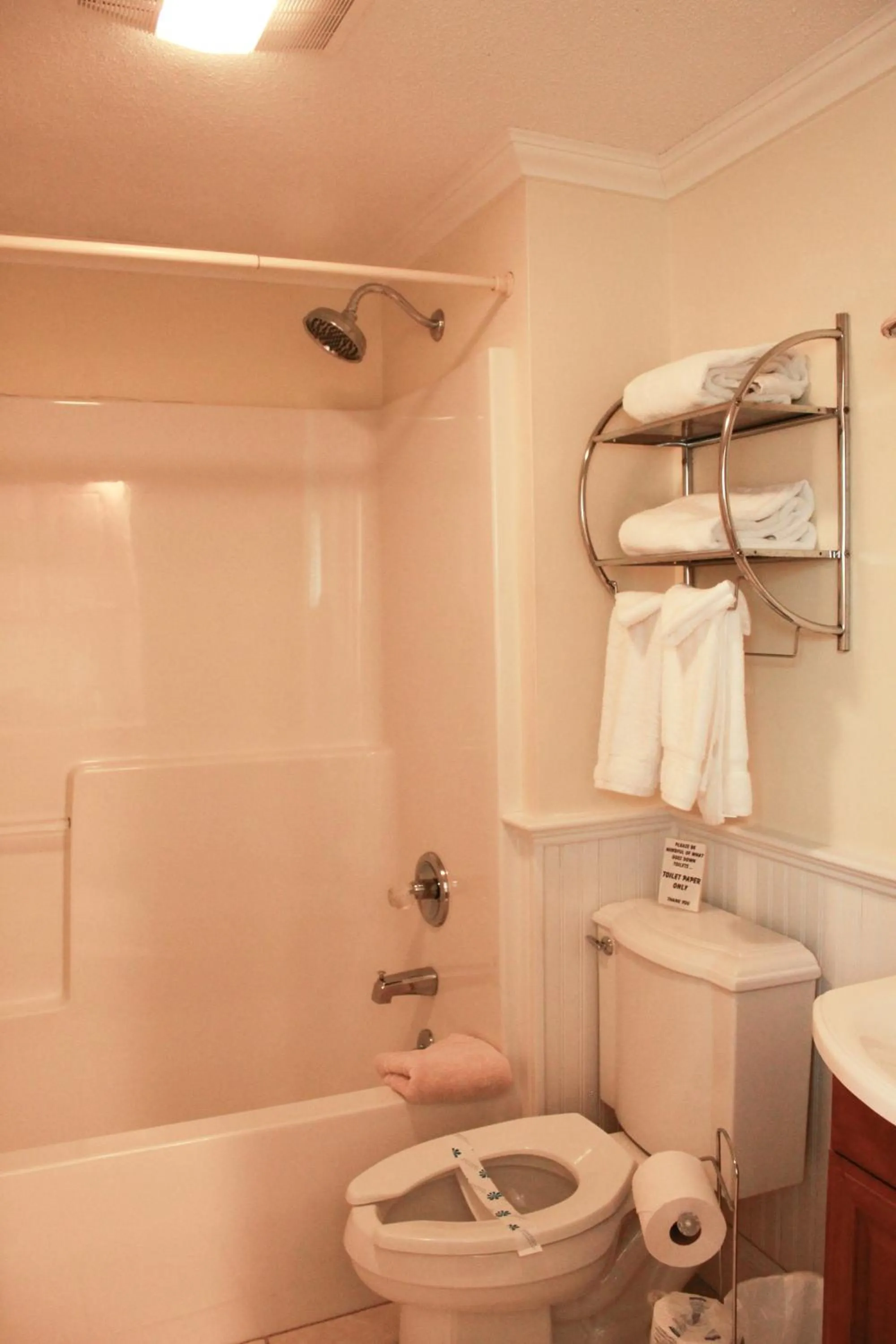 Shower in Seashell Motel