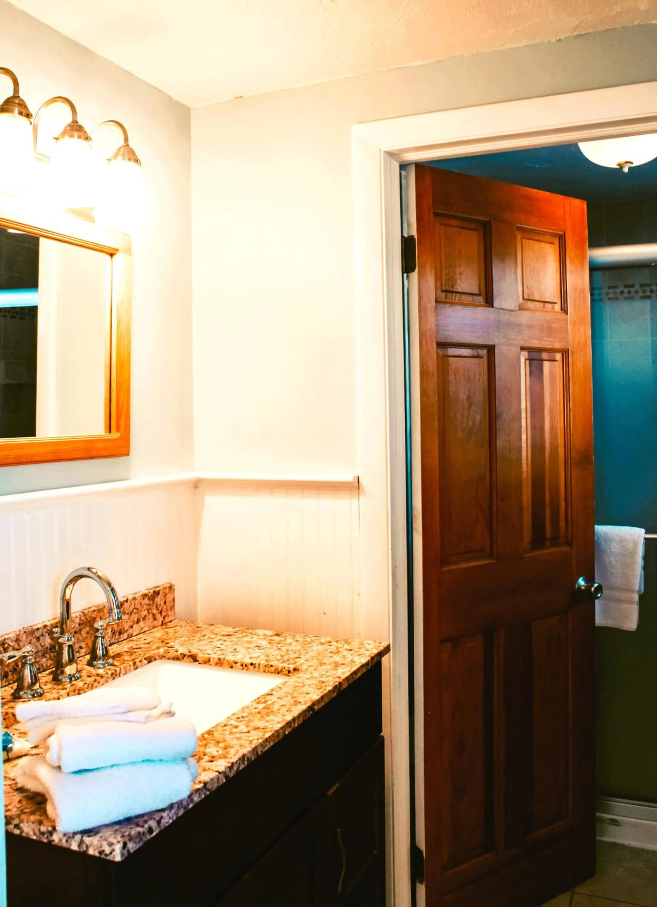 Shower in Seashell Motel