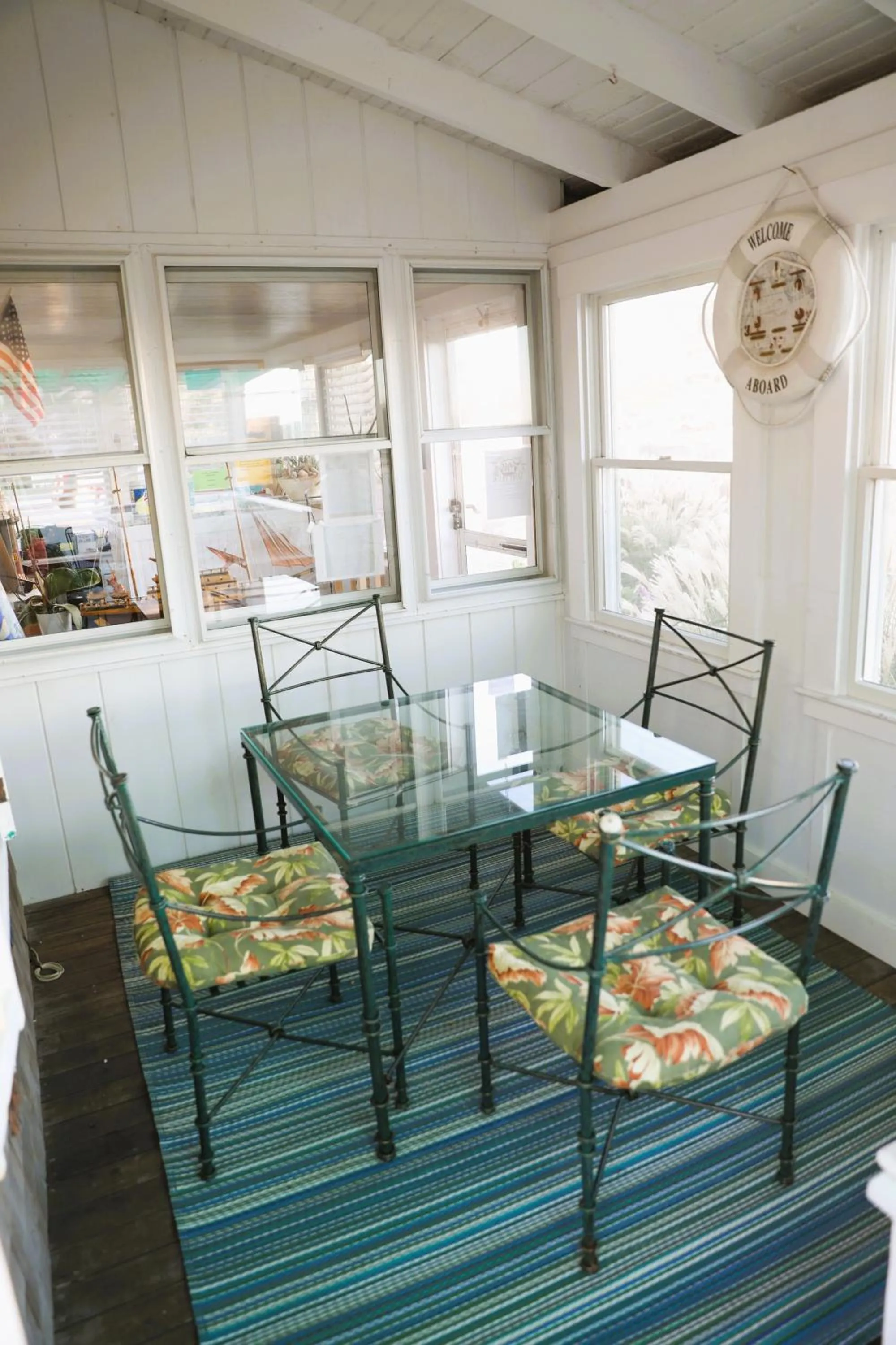 Patio in Seashell Motel