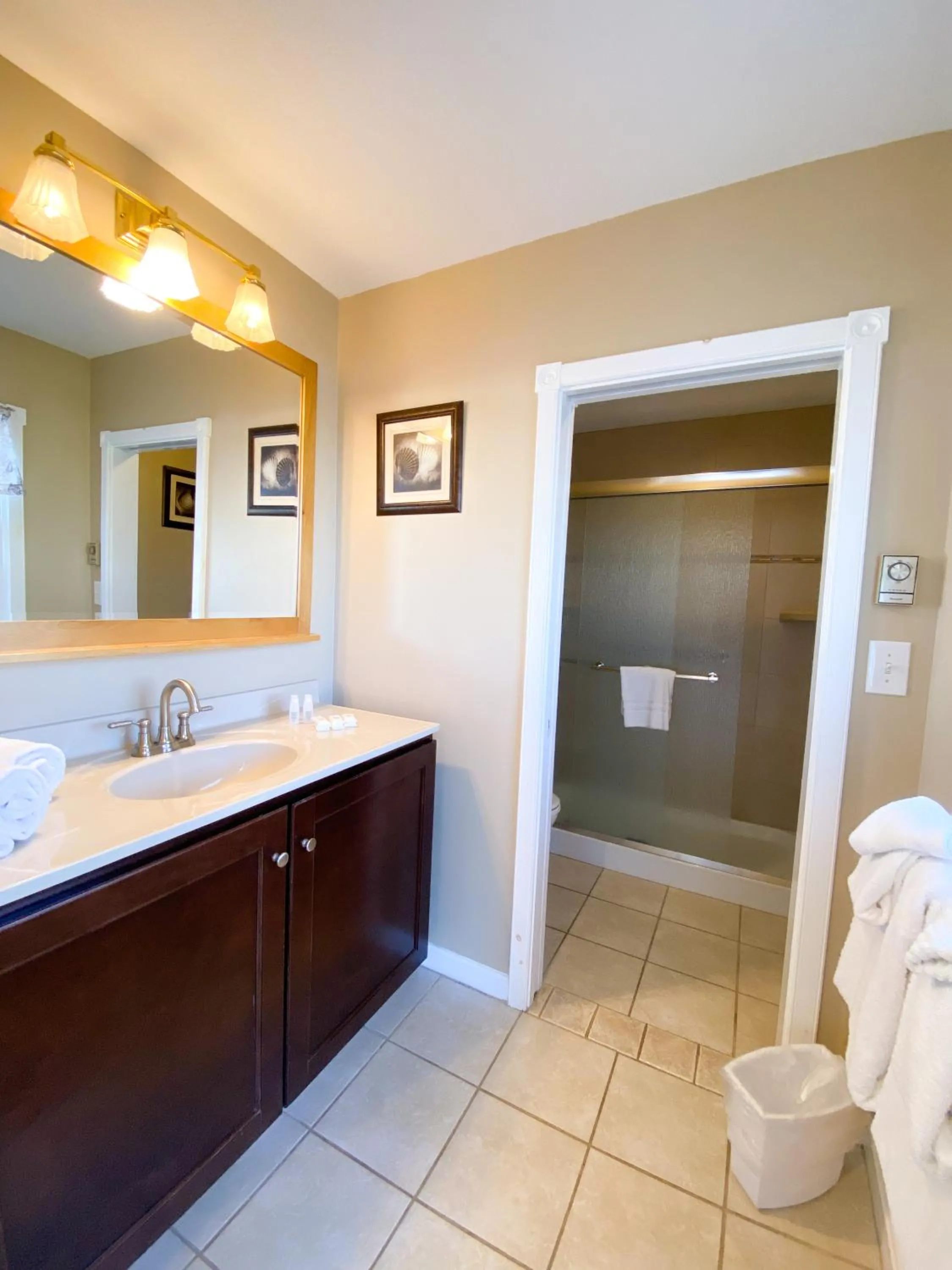 Shower in Seashell Motel