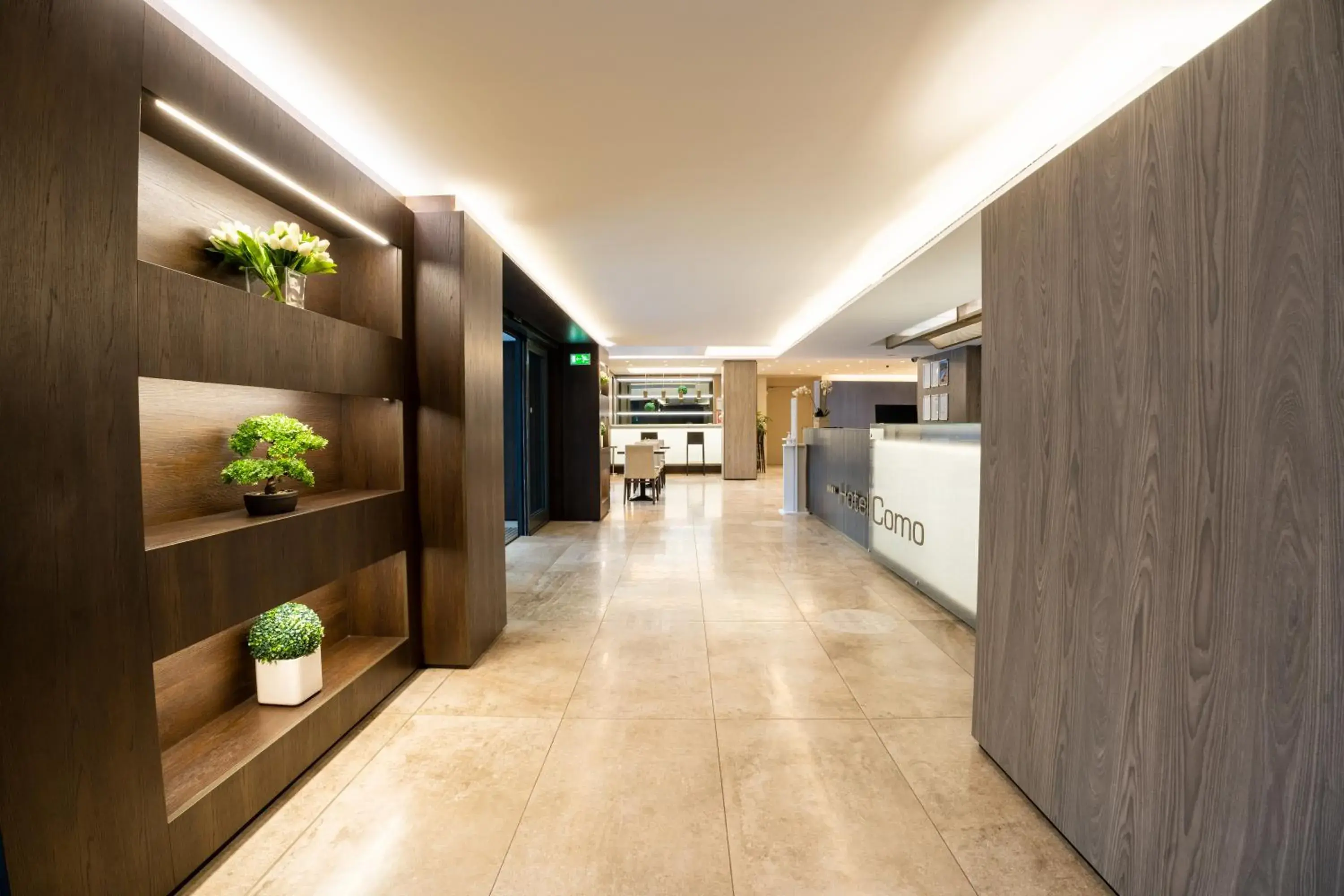 Lobby or reception in Hotel Como Lobby or reception in Hotel Como
