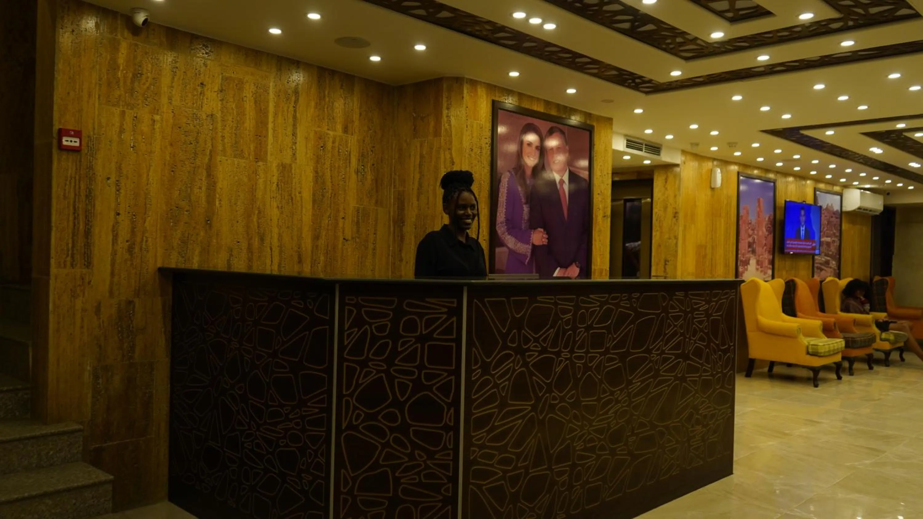 Lobby or reception in petra agora hotel