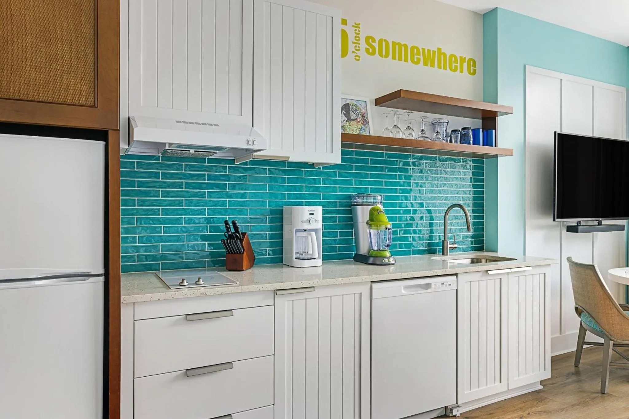 Communal kitchen in Margaritaville Vacation Club - Atlanta