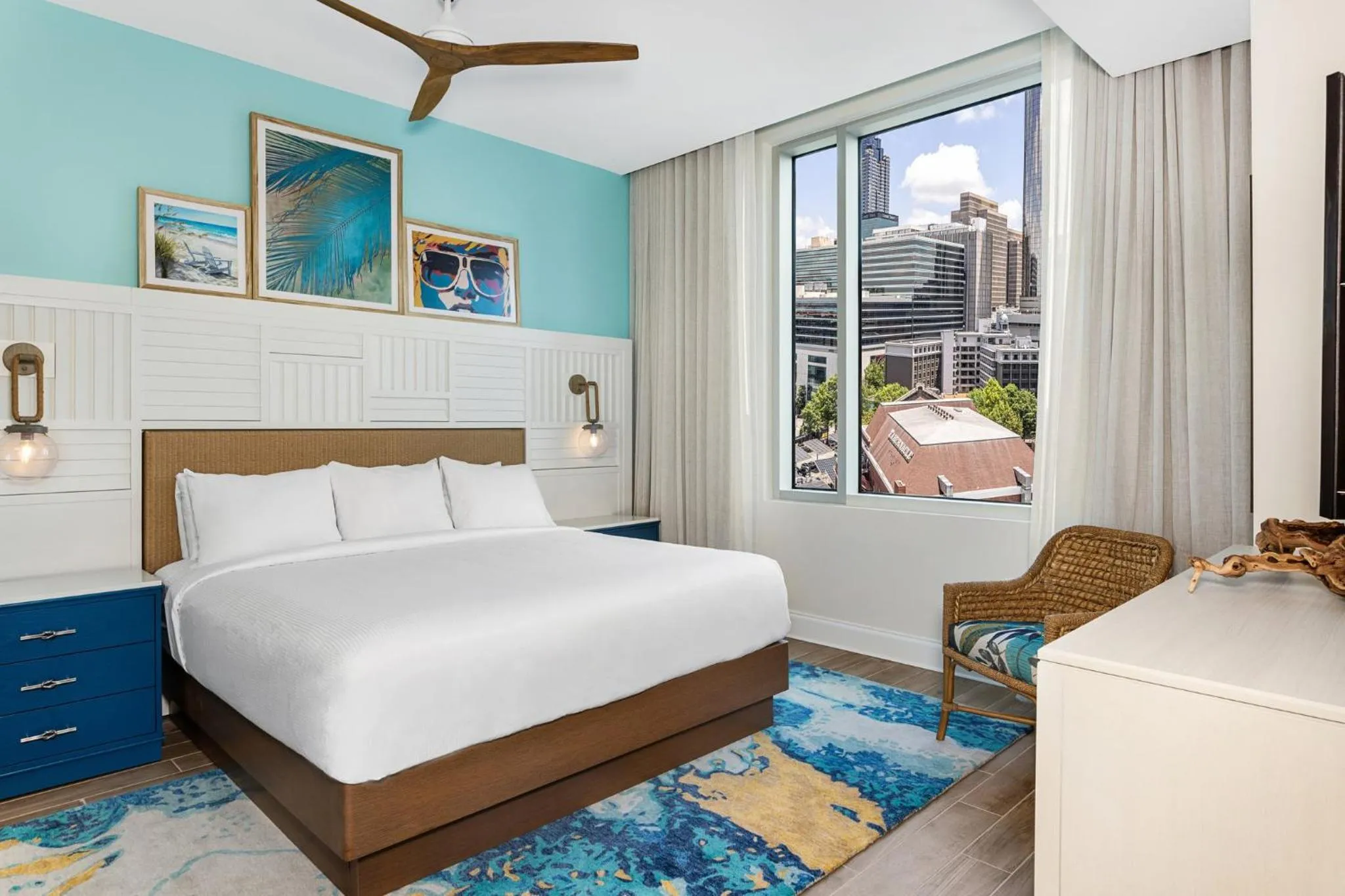 Bedroom, Bed in Margaritaville Vacation Club - Atlanta