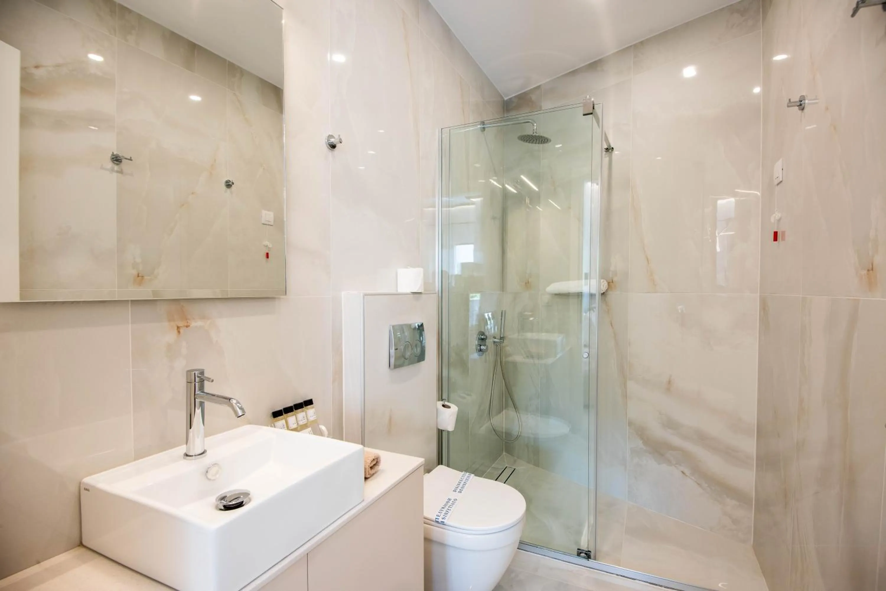 Bathroom in Lazar Lux Suites - Ammoudara