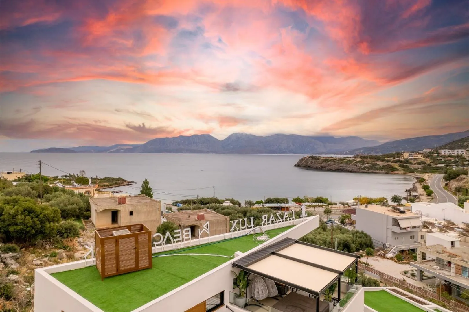 Bird's eye view in Lazar Lux Suites - Ammoudara