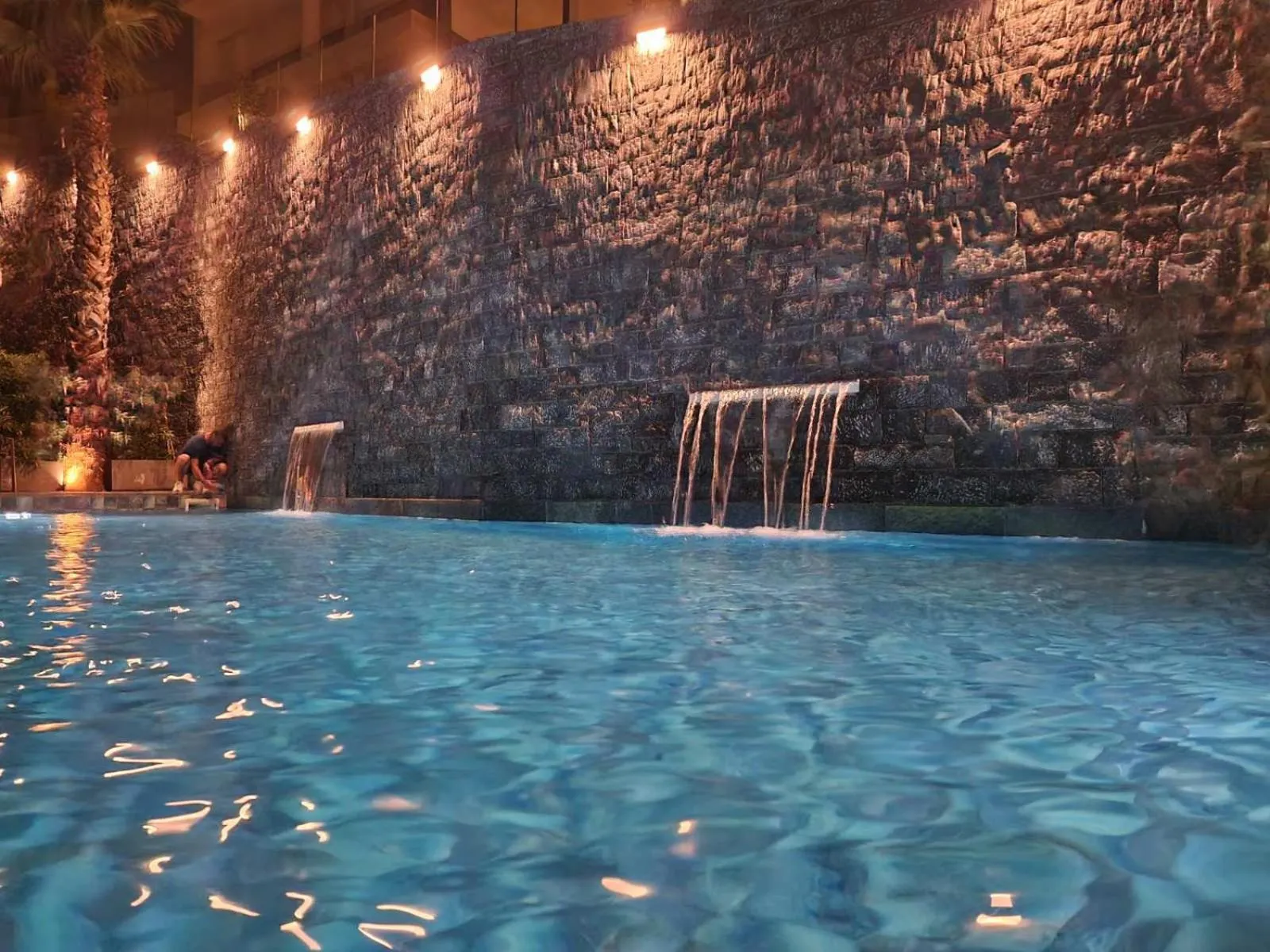 Swimming pool in Lazar Lux Suites - Ammoudara