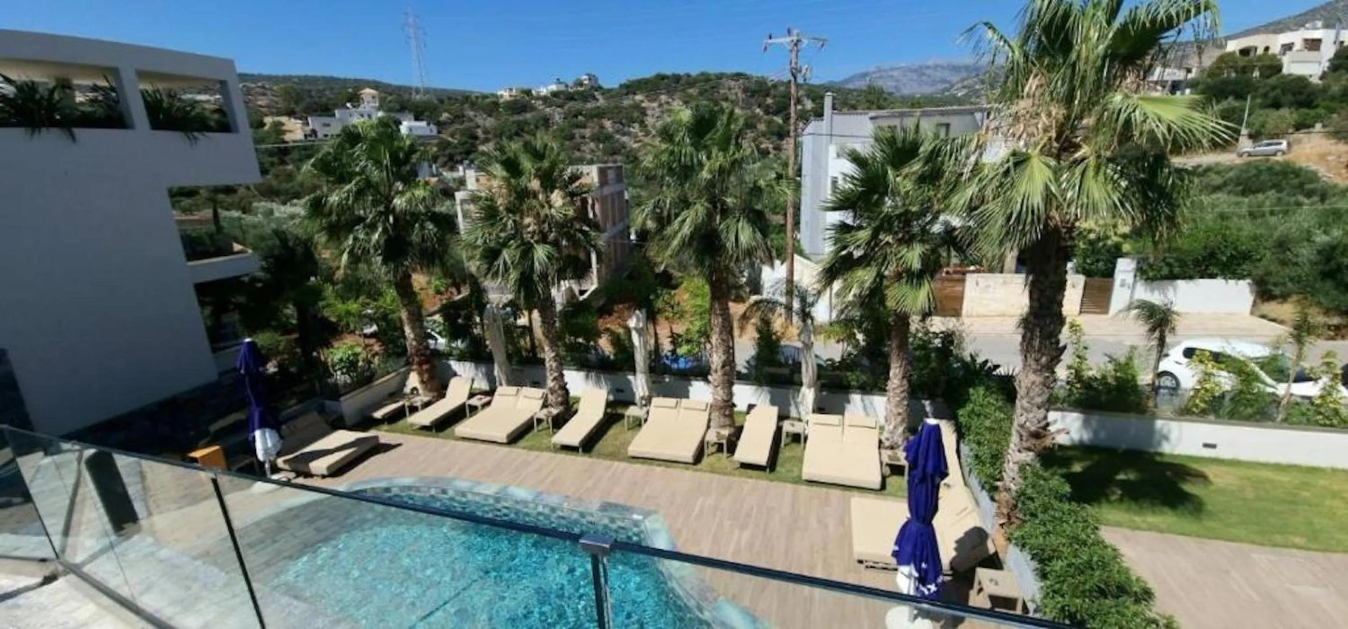 Swimming pool in Lazar Lux Suites - Ammoudara