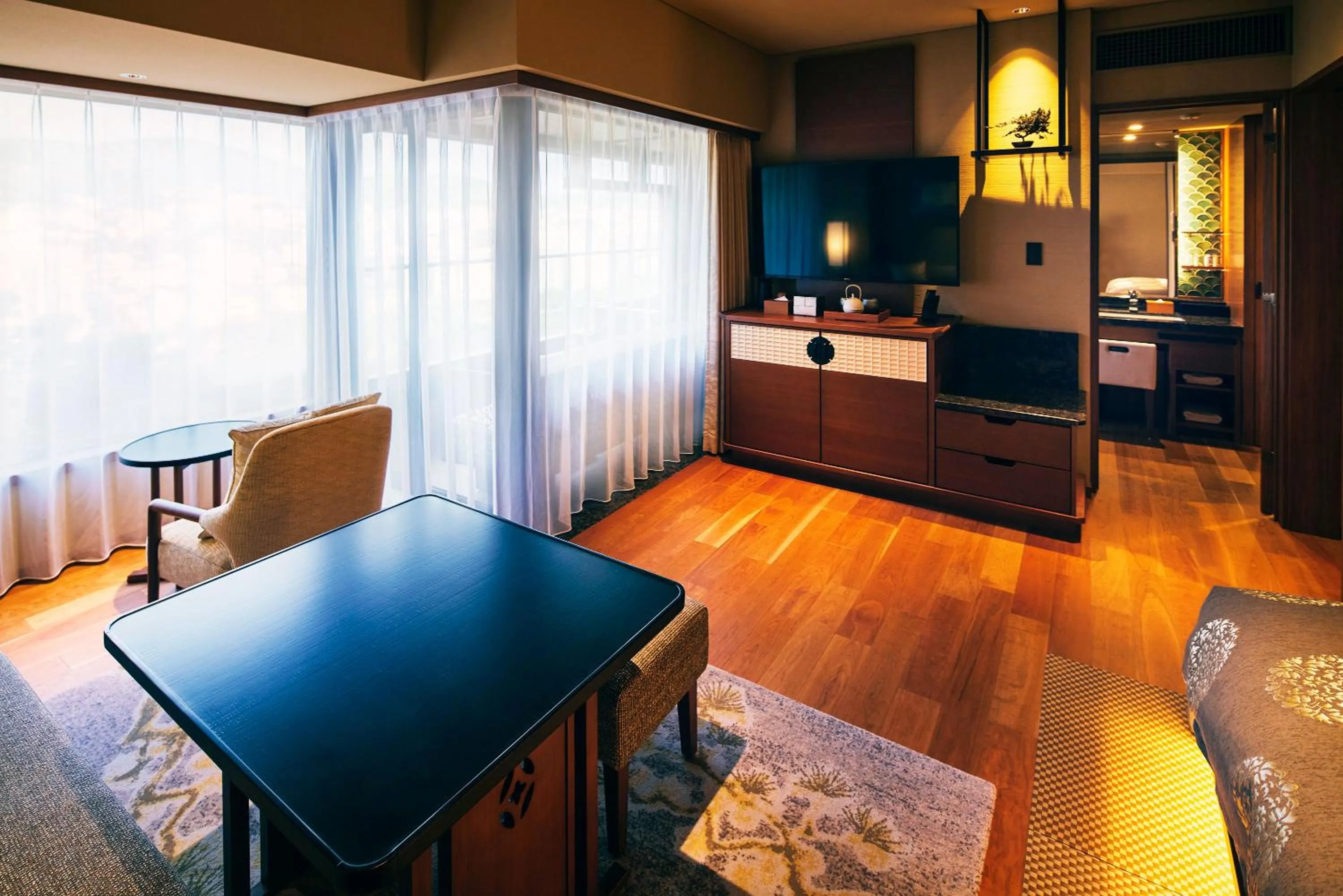 Photo of the whole room in Sora Niwa Terrace Kyoto Bettei