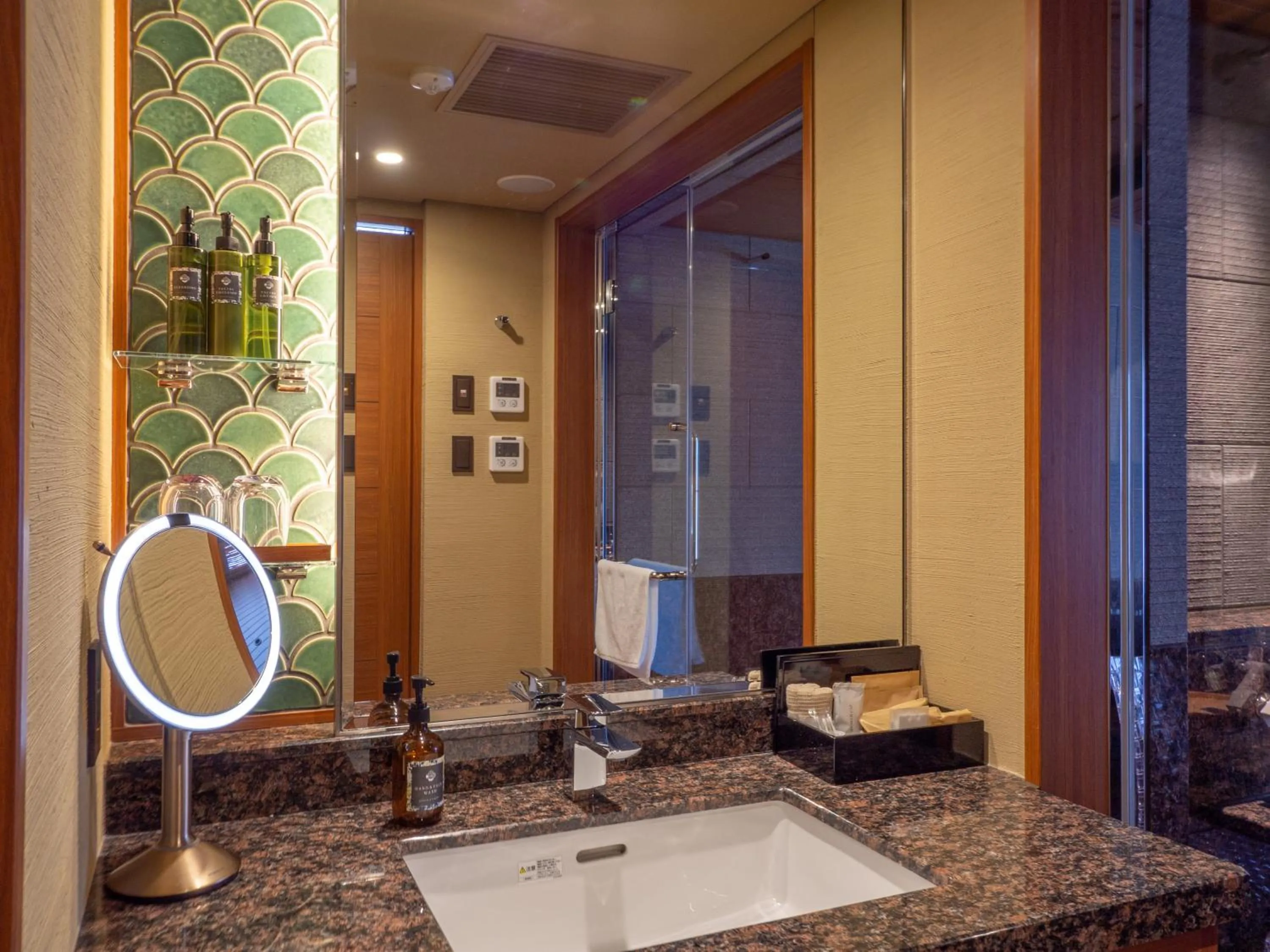 Bathroom in Sora Niwa Terrace Kyoto Bettei