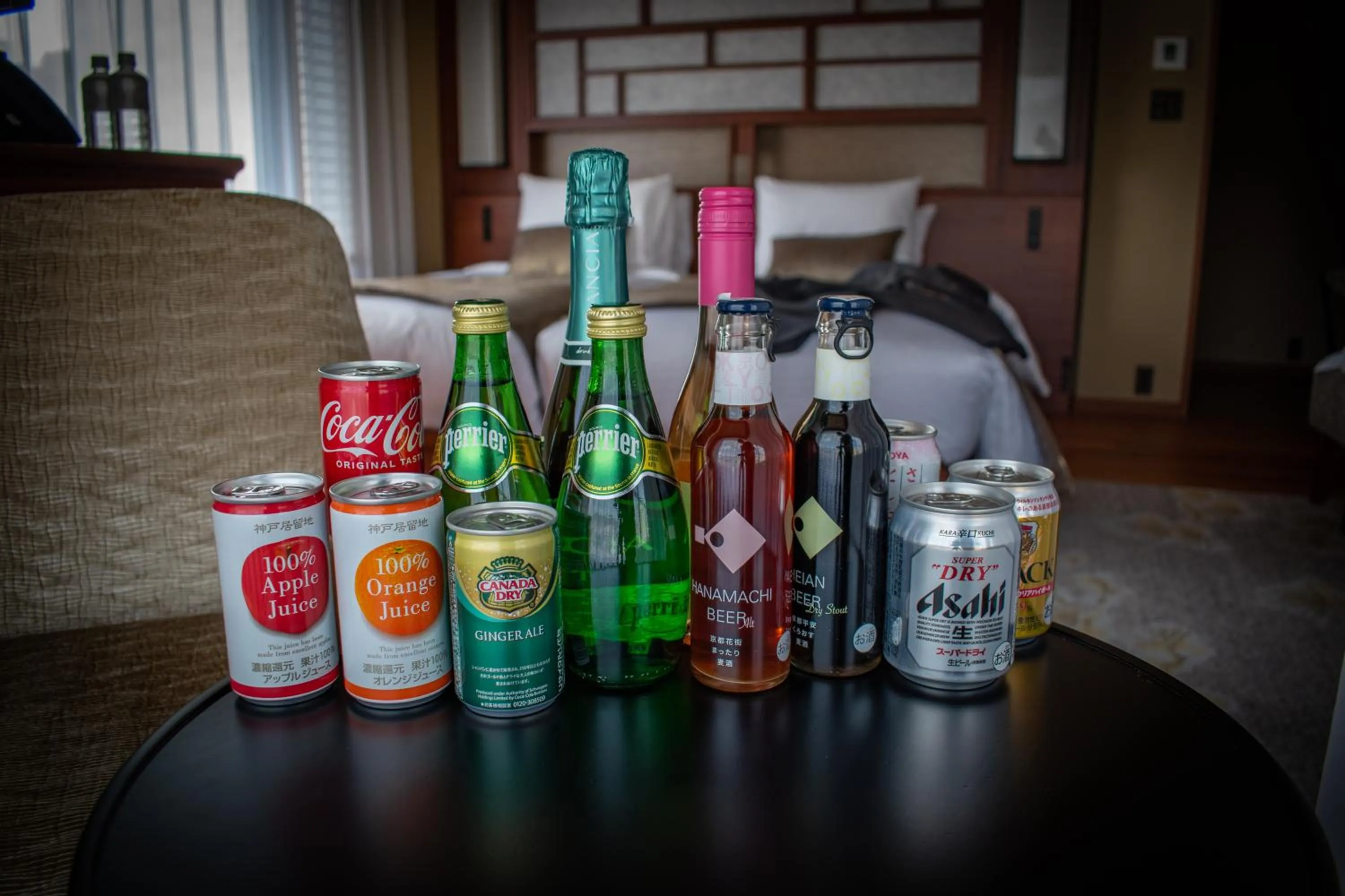 Drinks in Sora Niwa Terrace Kyoto Bettei