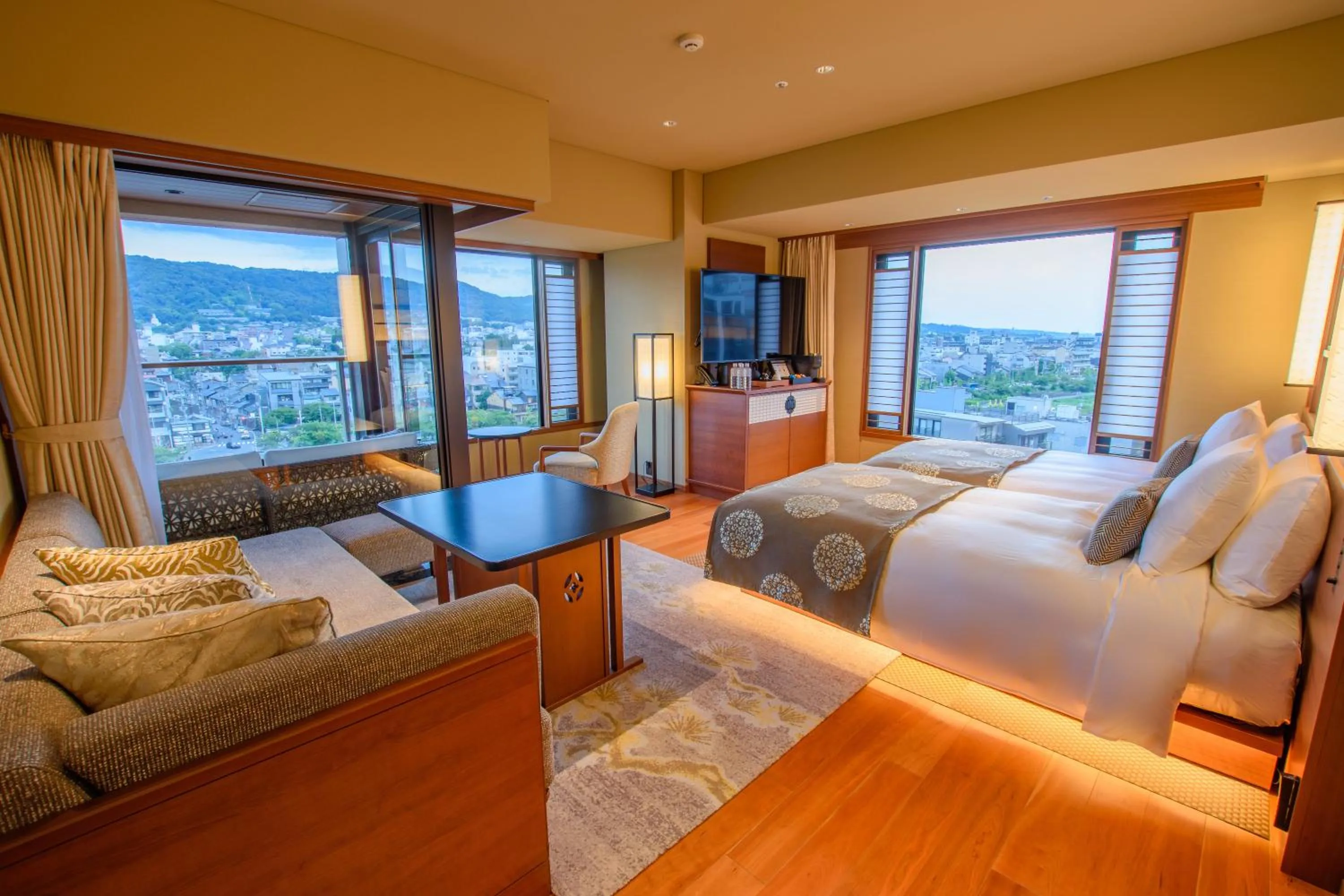 Bedroom, Bed in Sora Niwa Terrace Kyoto Bettei