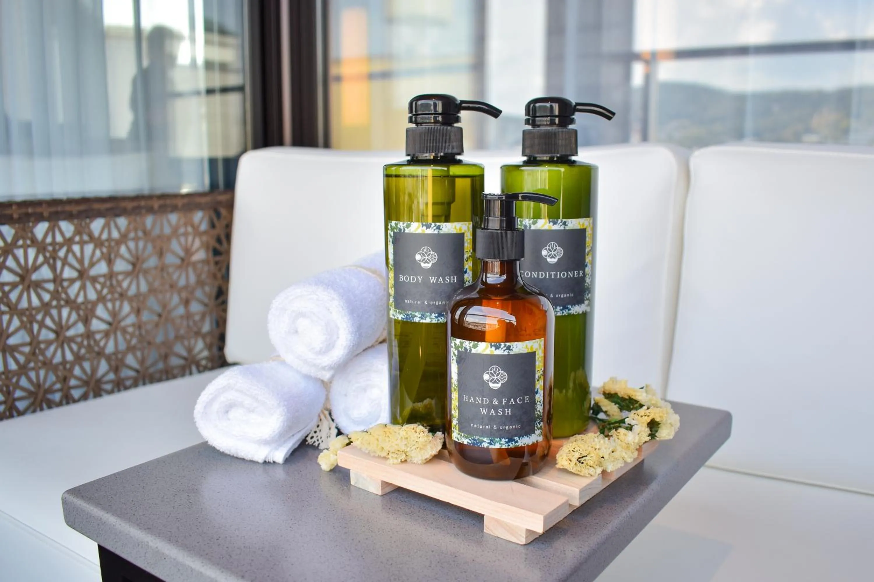 Drinks in Sora Niwa Terrace Kyoto Bettei