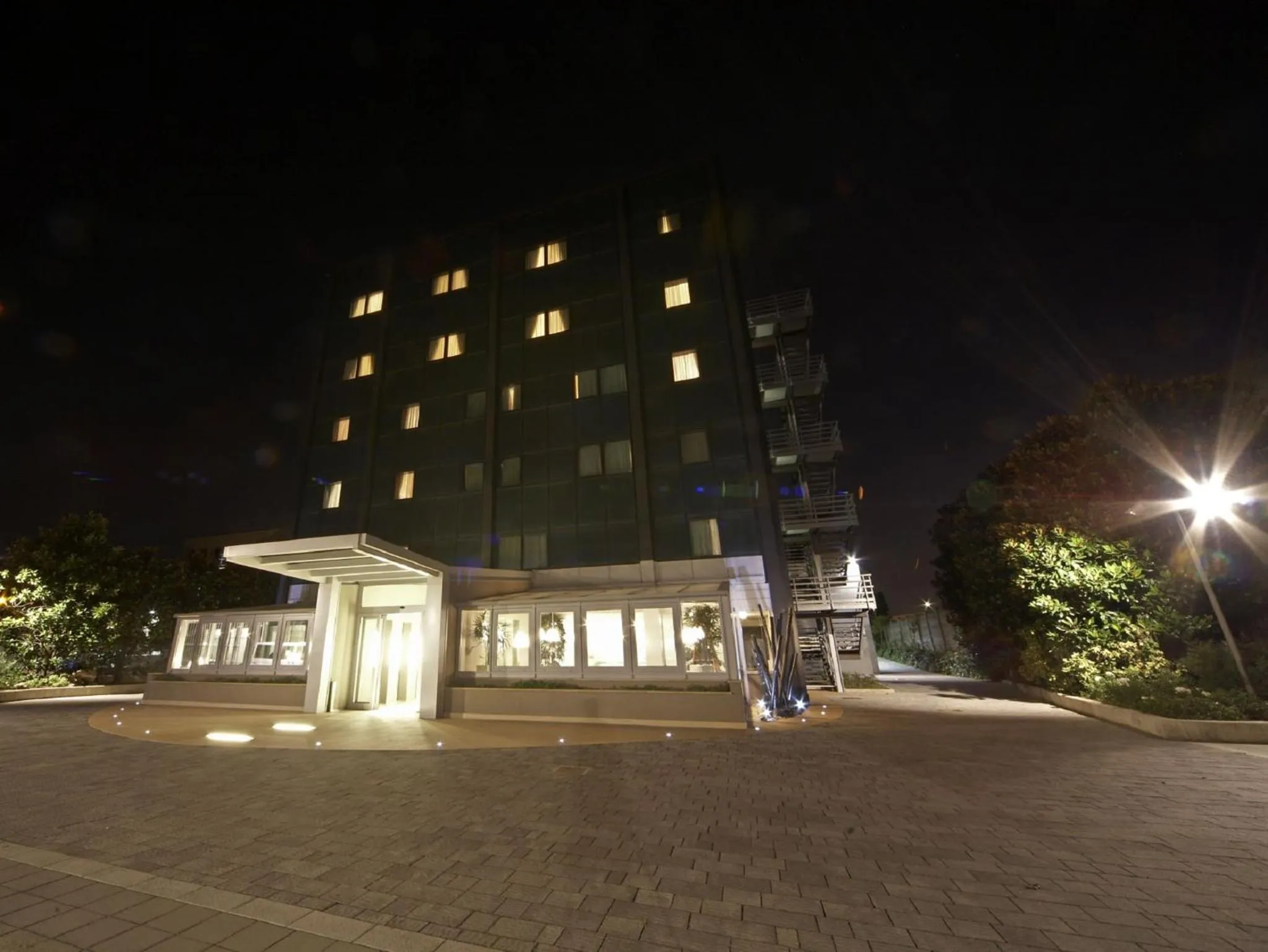 Facade/entrance in Hotel Montini Linate Airport
