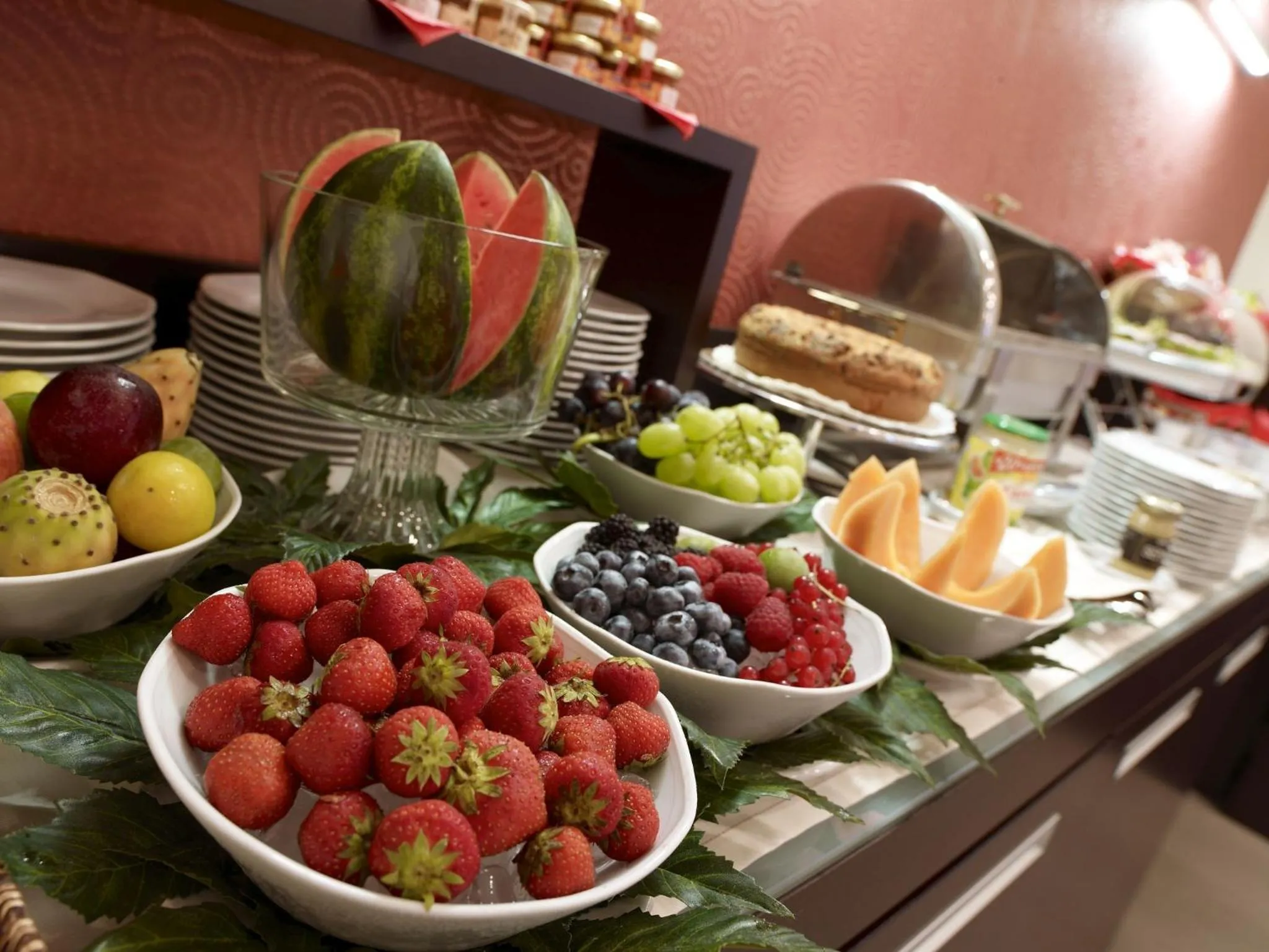 Food in Hotel Montini Linate Airport