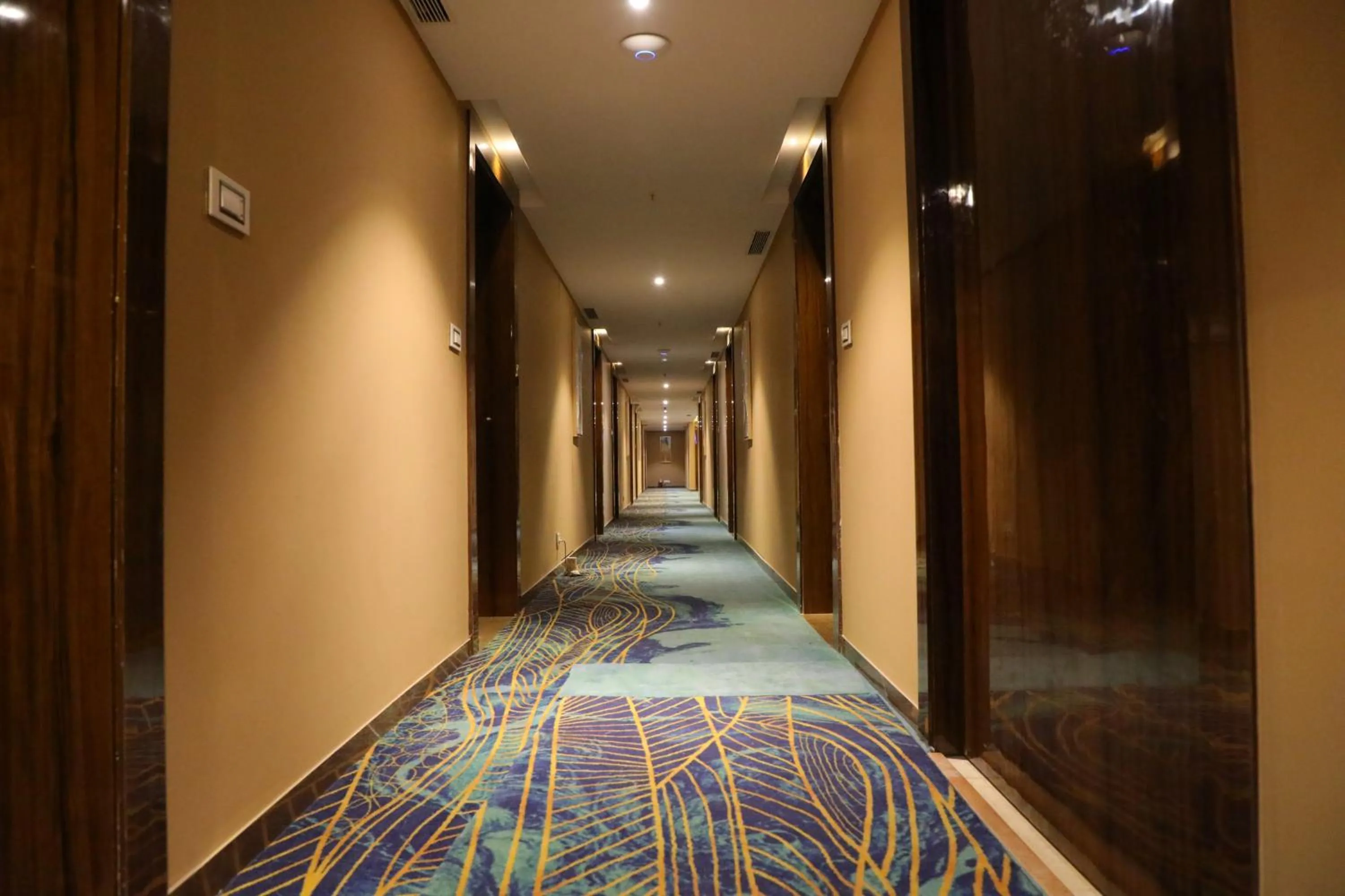 Quiet street view in OAKTREE HOTEL