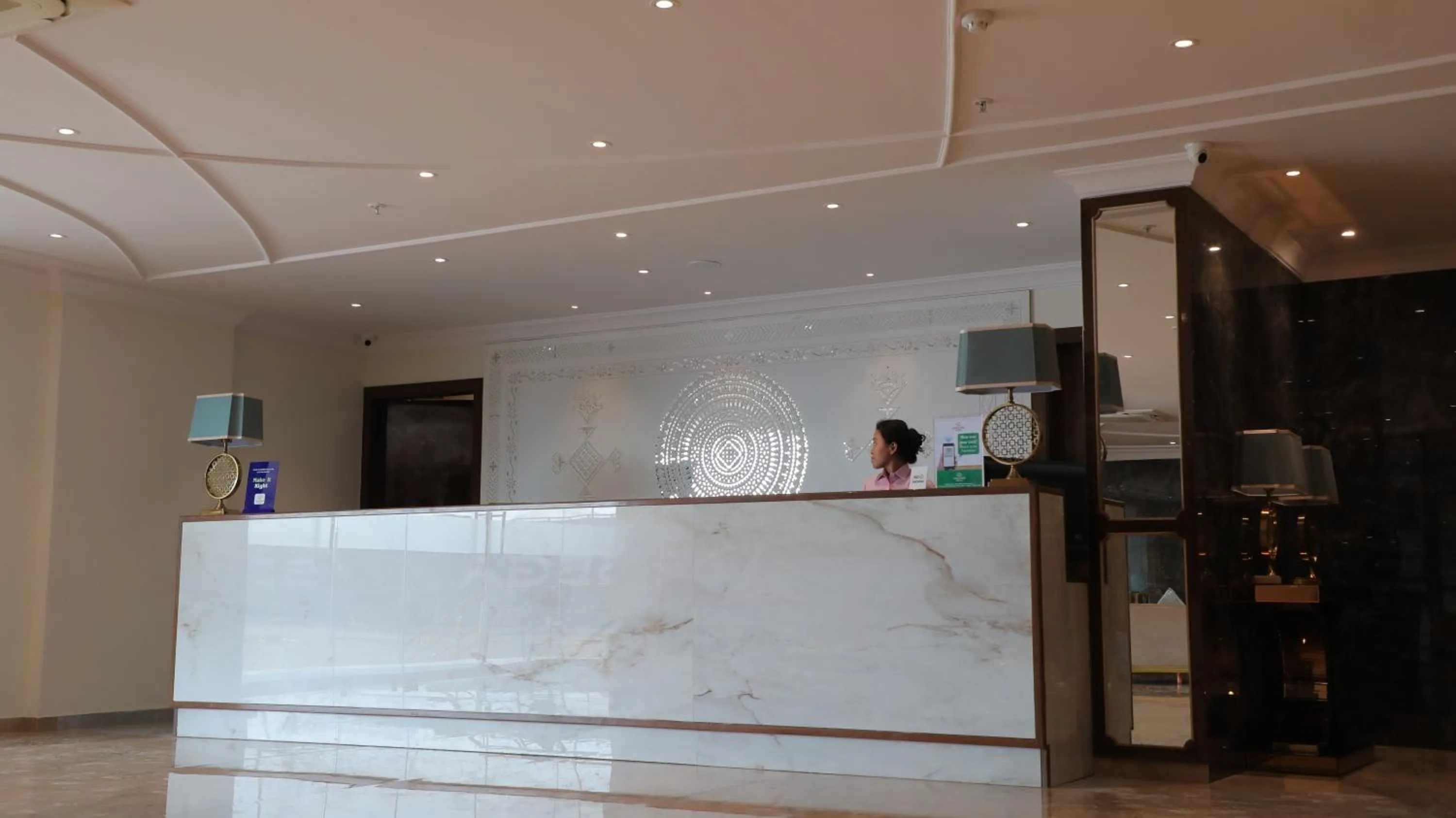 Lobby or reception in OAKTREE HOTEL