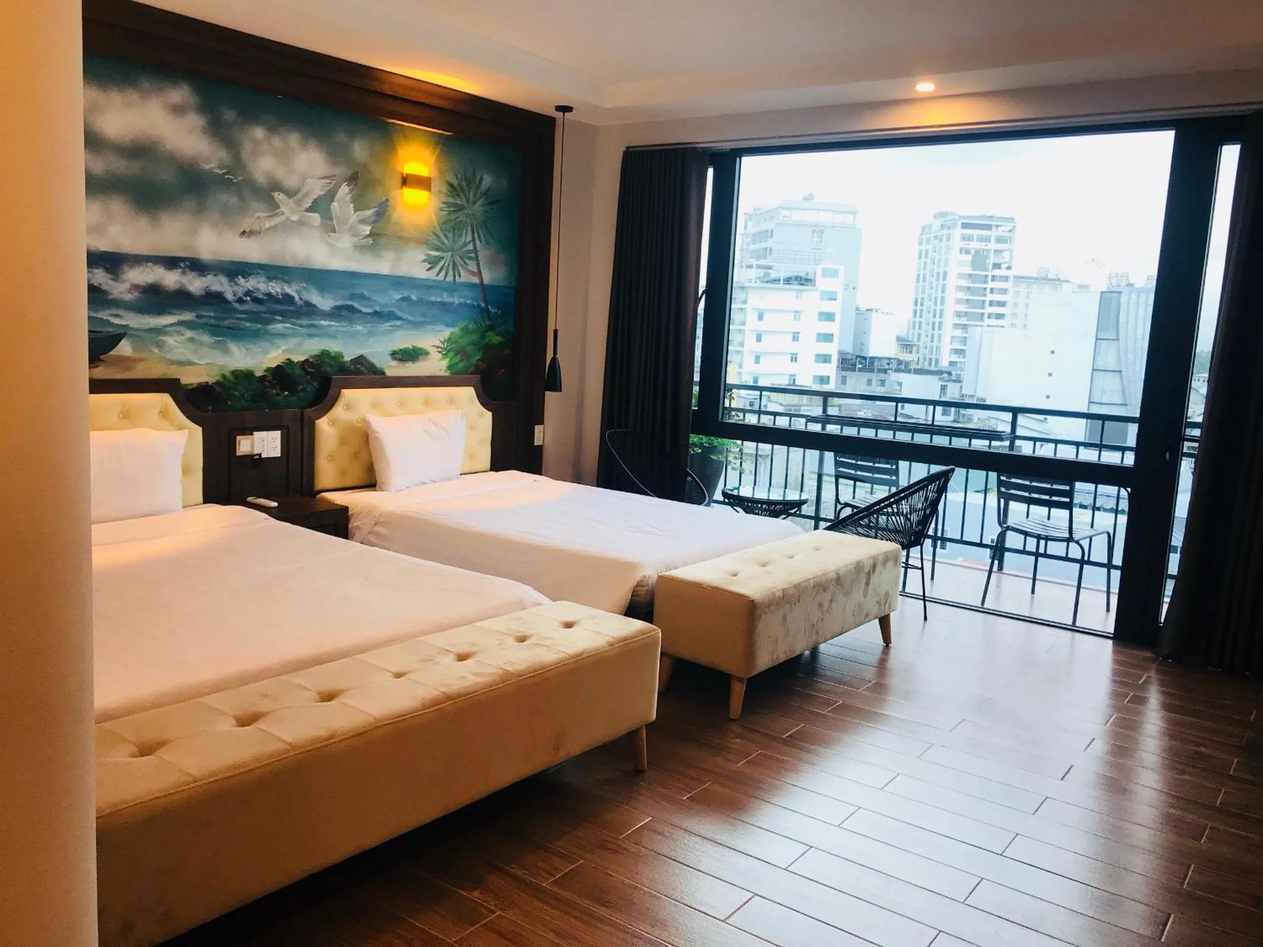 Bed in Jade Scene Hotel