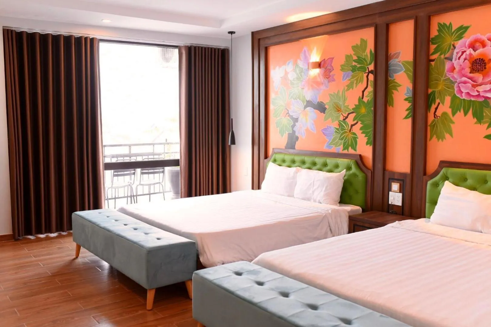 Bed in Jade Scene Hotel