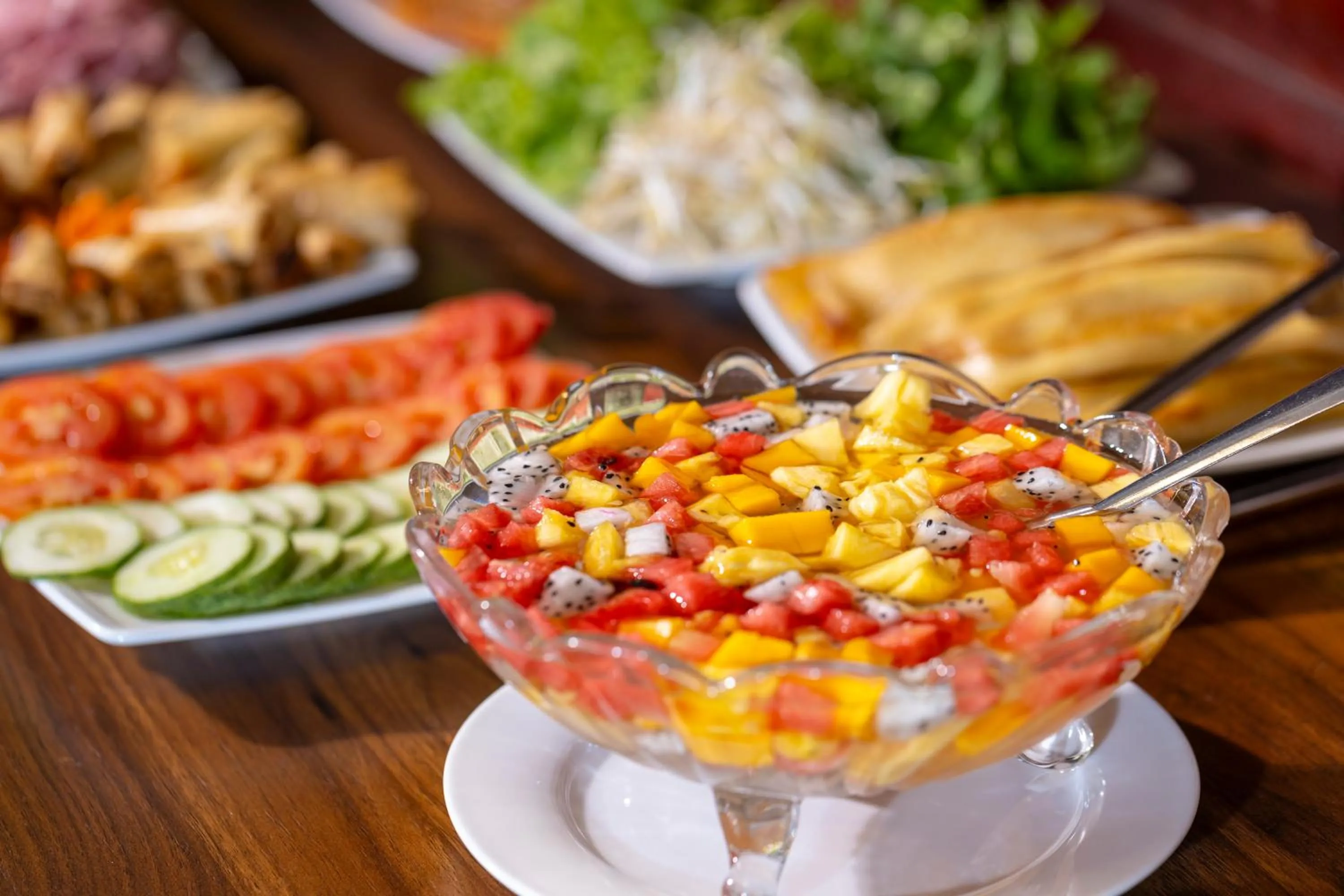 Breakfast in Jade Scene Hotel