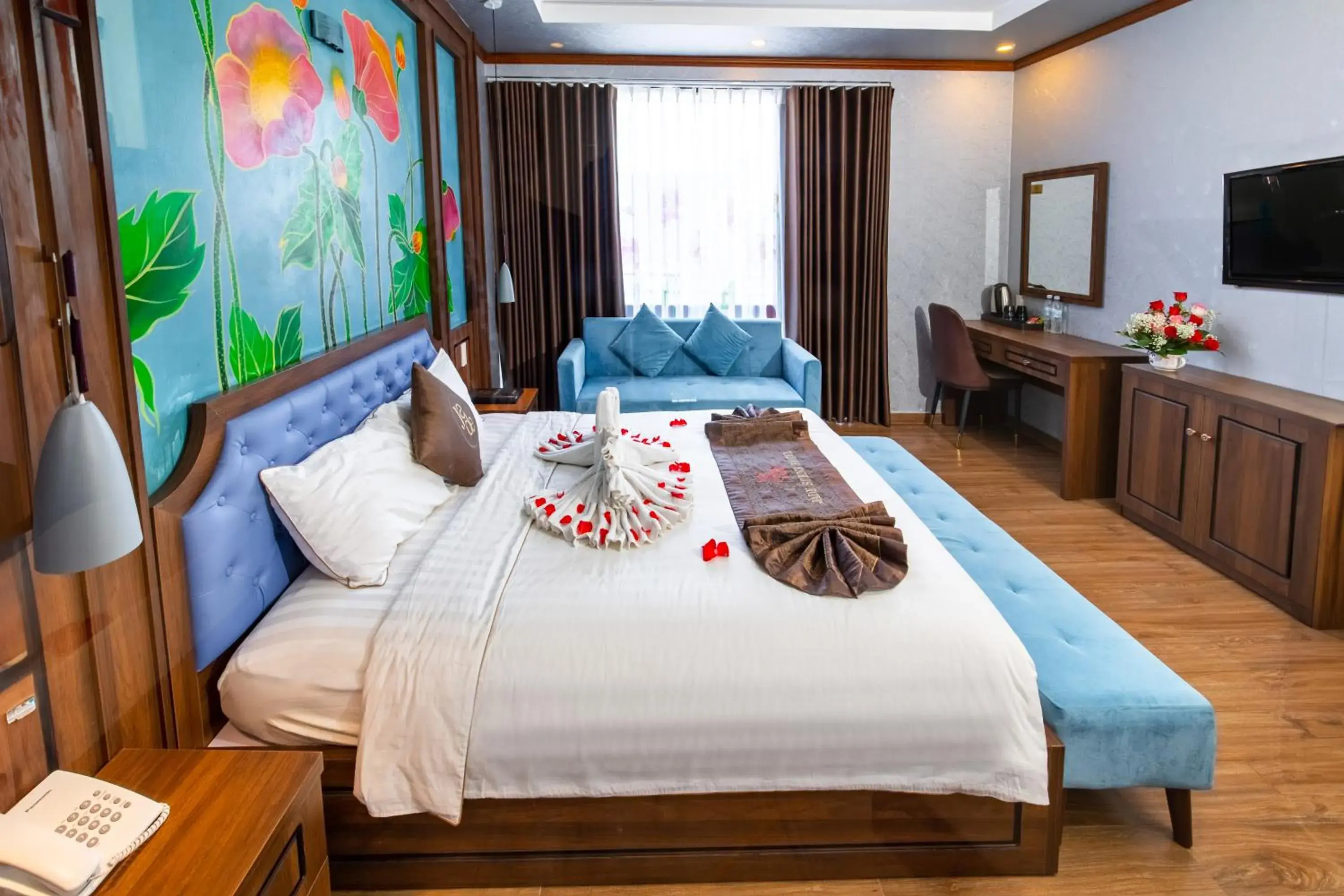 Bedroom, Bed in Jade Scene Hotel Bedroom, Bed in Jade Scene Hotel