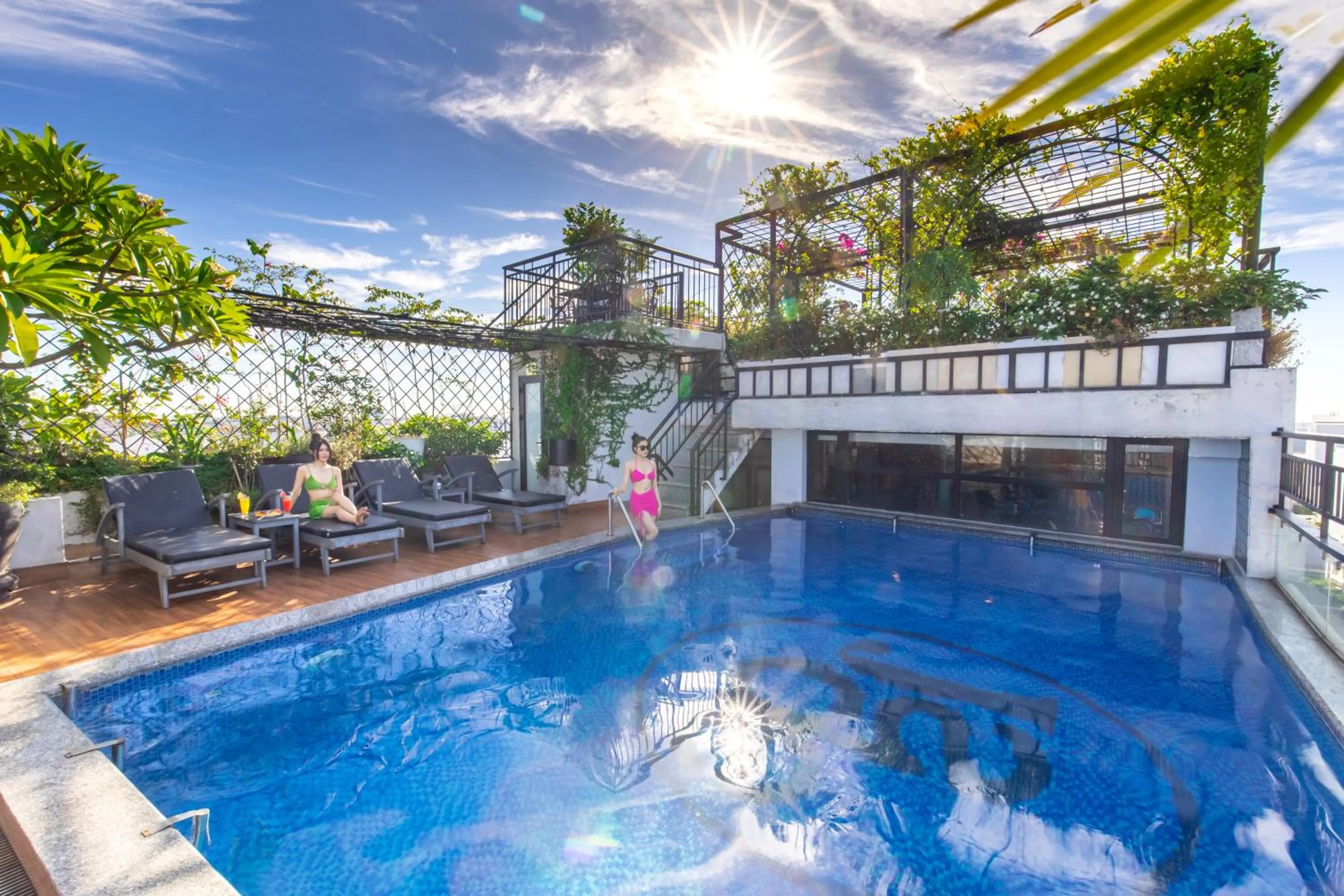 Balcony/Terrace in Jade Scene Hotel