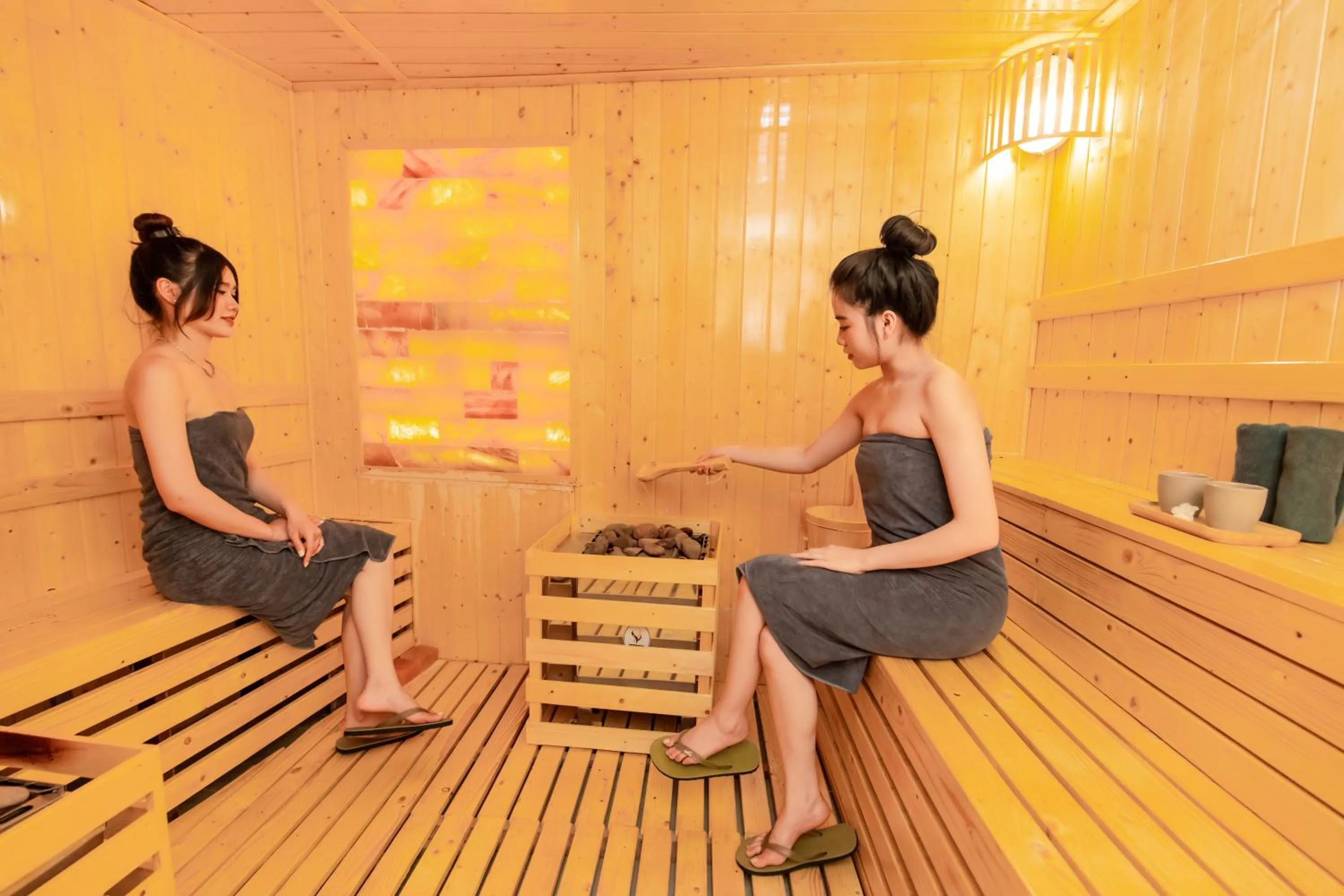 Sauna in Jade Scene Hotel